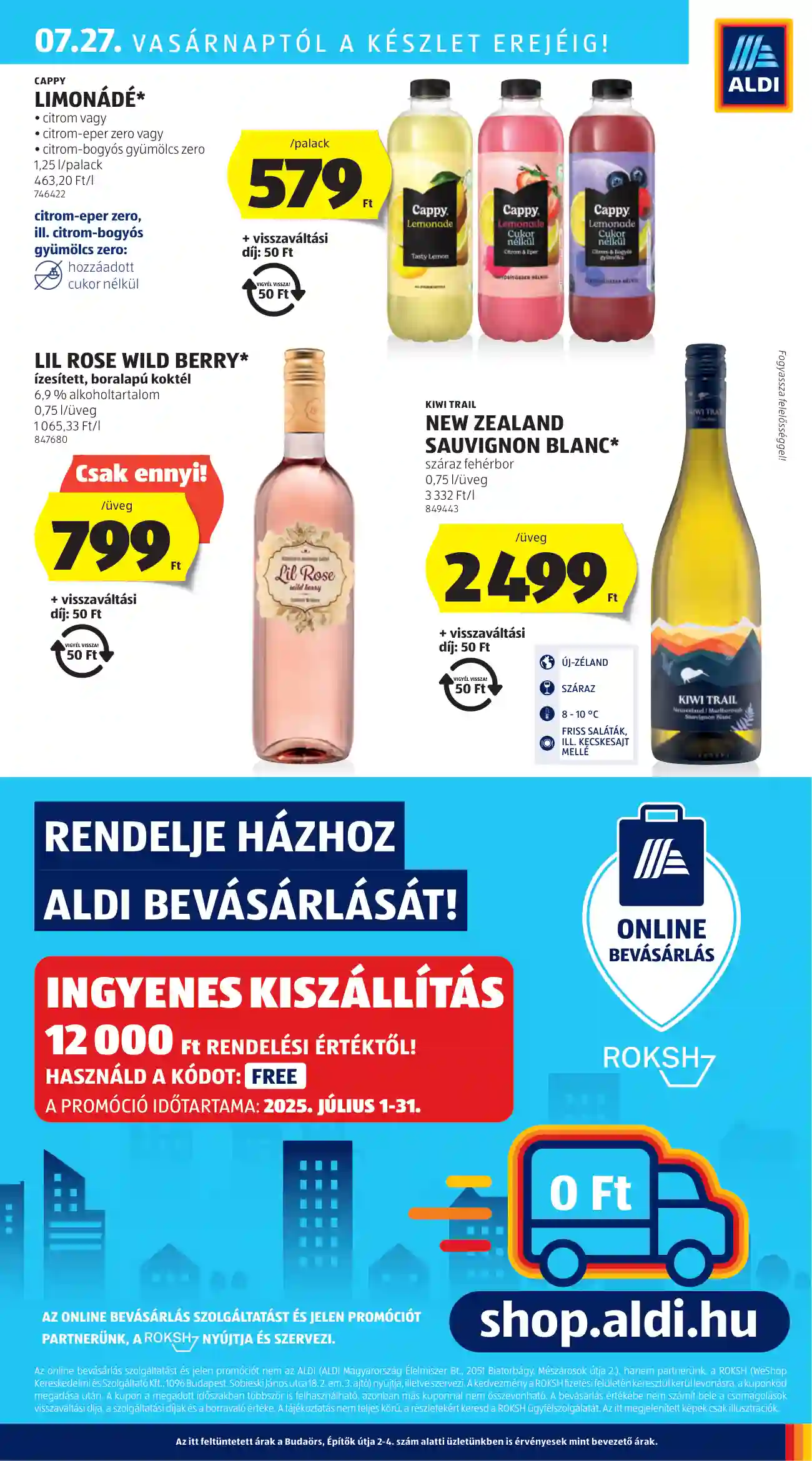Aldi akciós újság 30. hét (27 oldal)