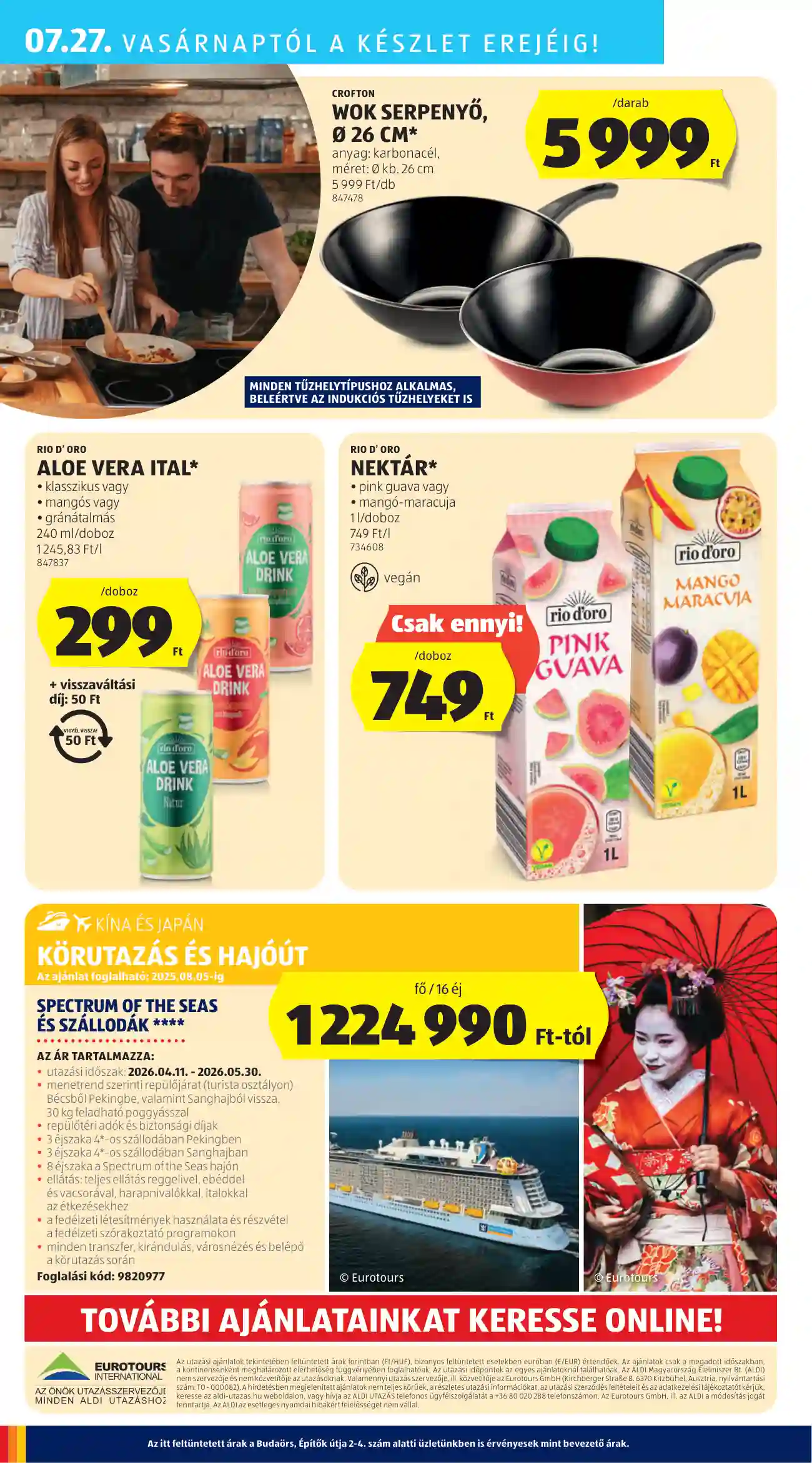Aldi akciós újság 30. hét (32 oldal)