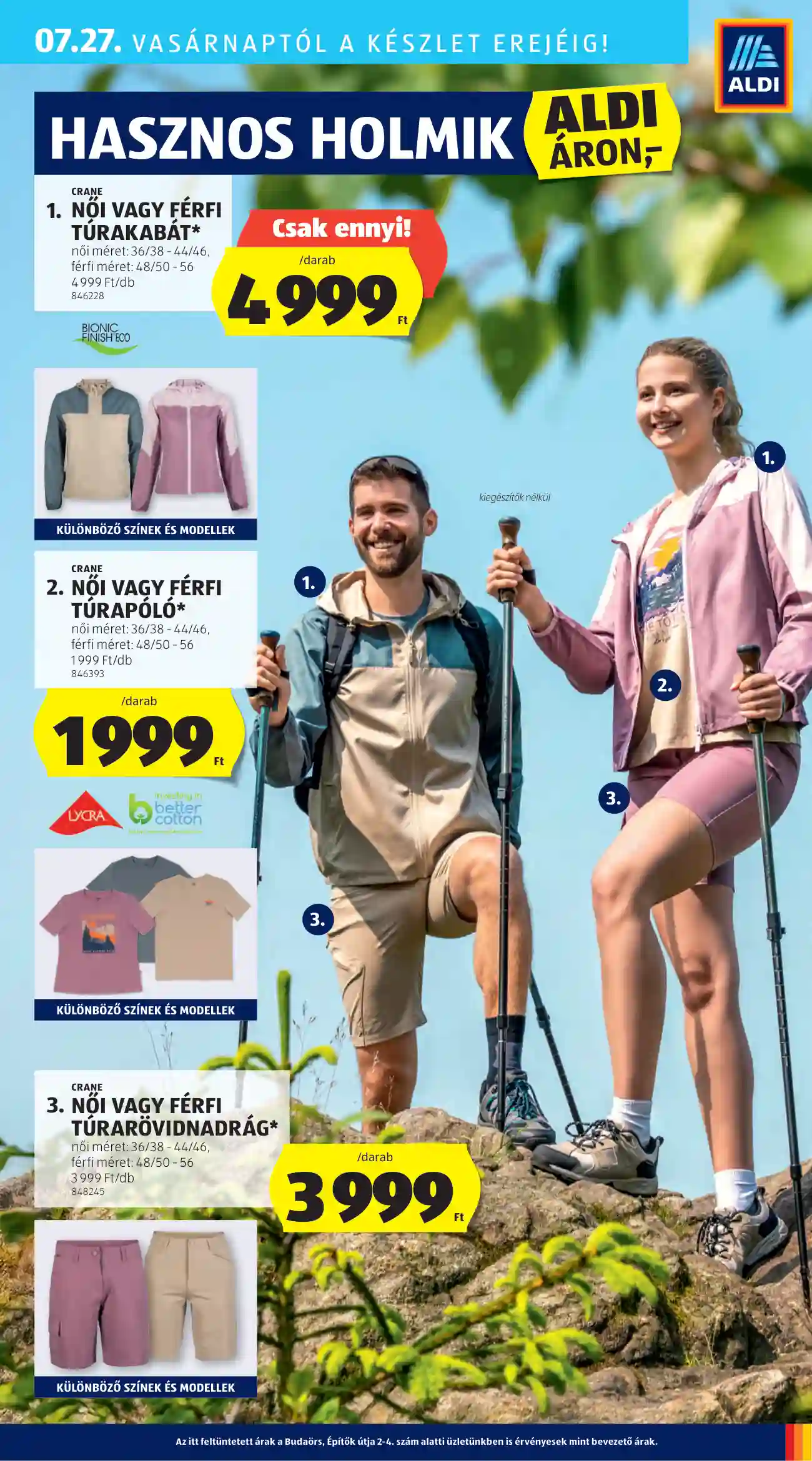 Aldi akciós újság 30. hét (36 oldal)