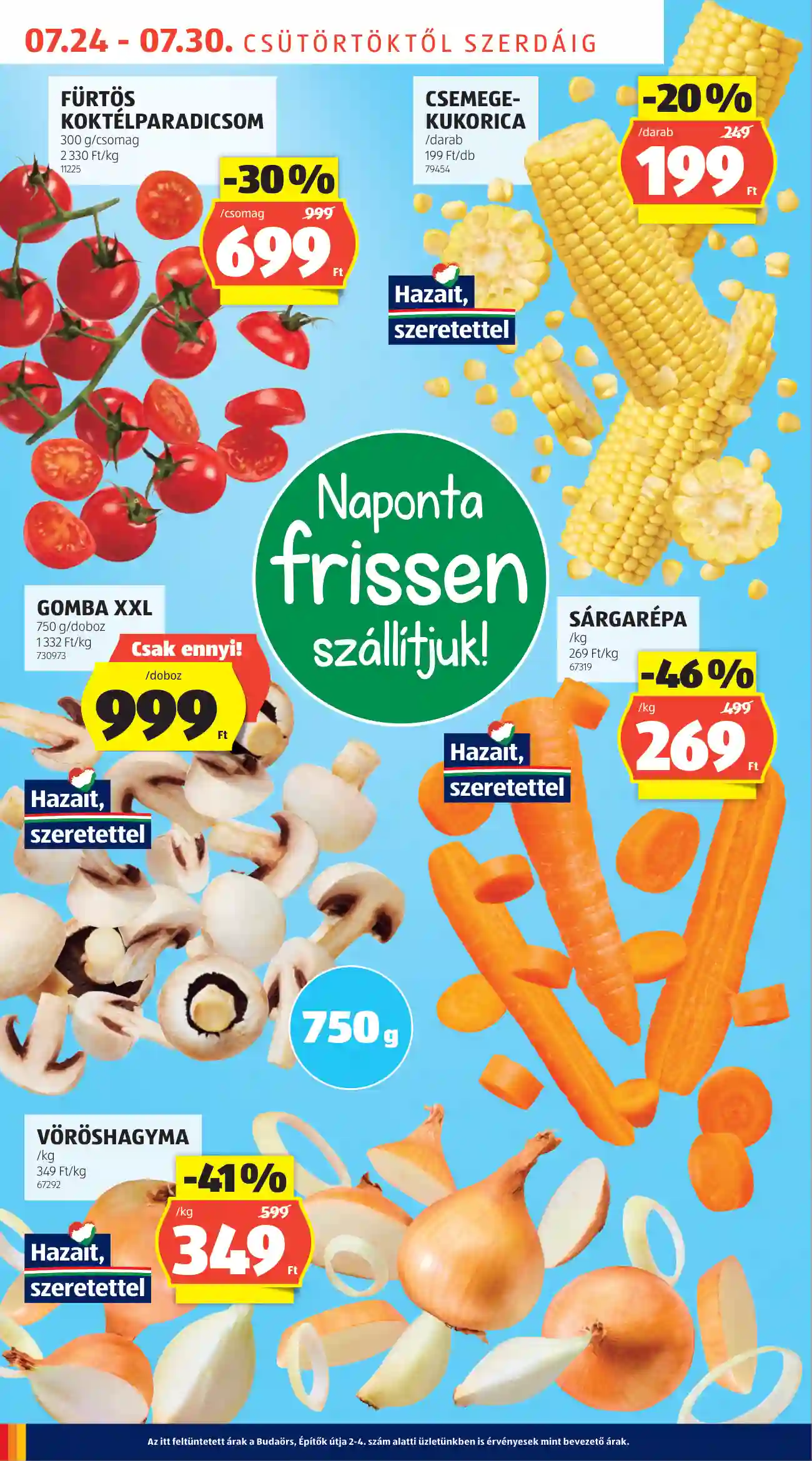 Aldi akciós újság 30. hét (48 oldal)