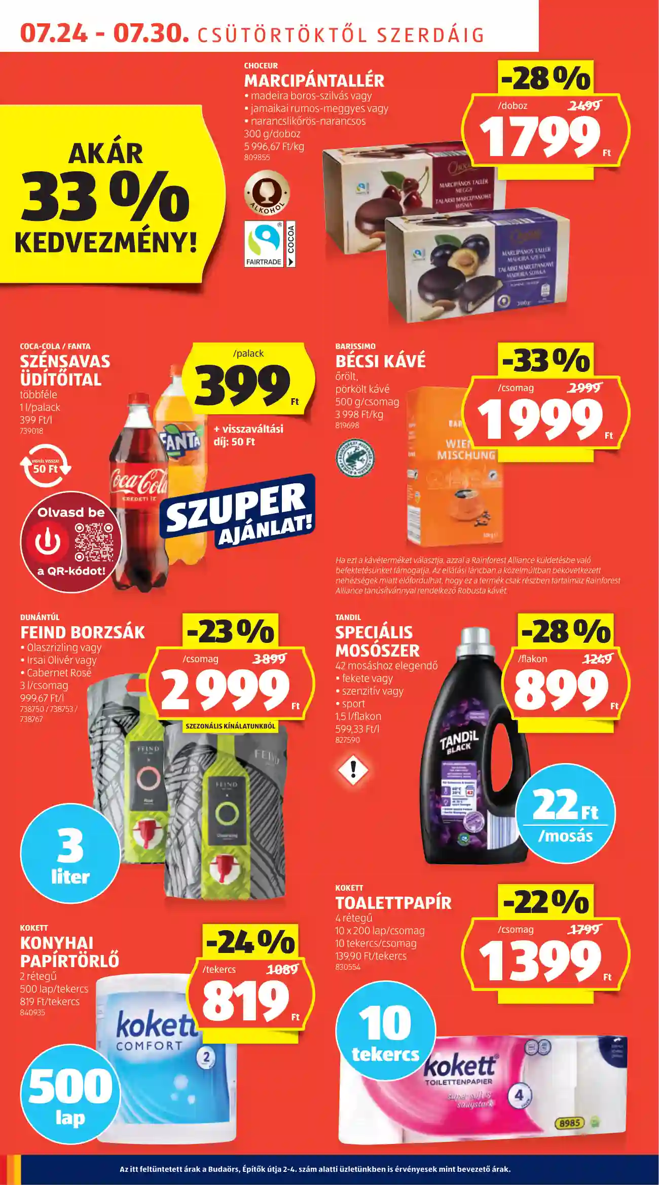 Aldi akciós újság 30. hét (50 oldal)