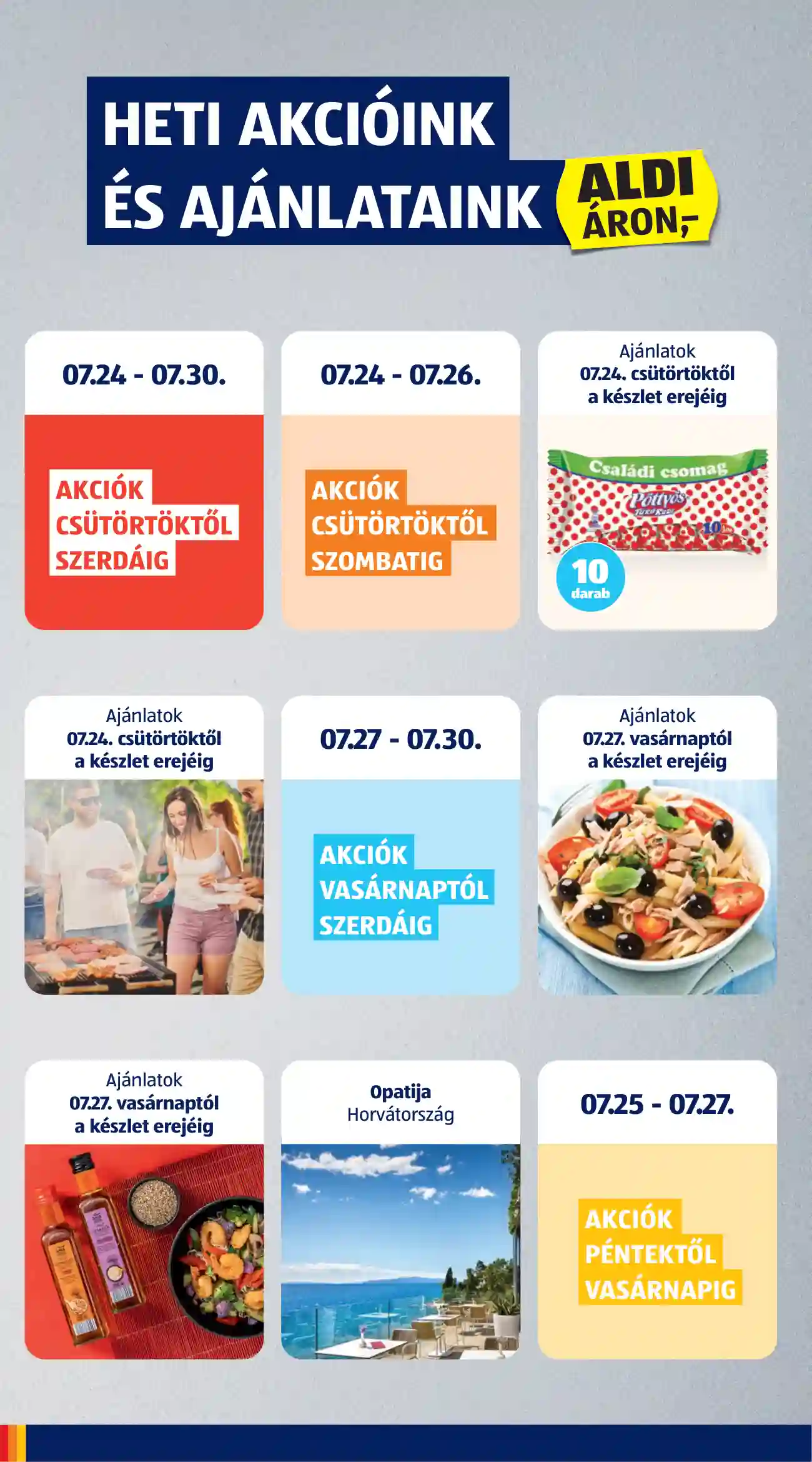 Aldi akciós újság 30. hét (2 oldal)