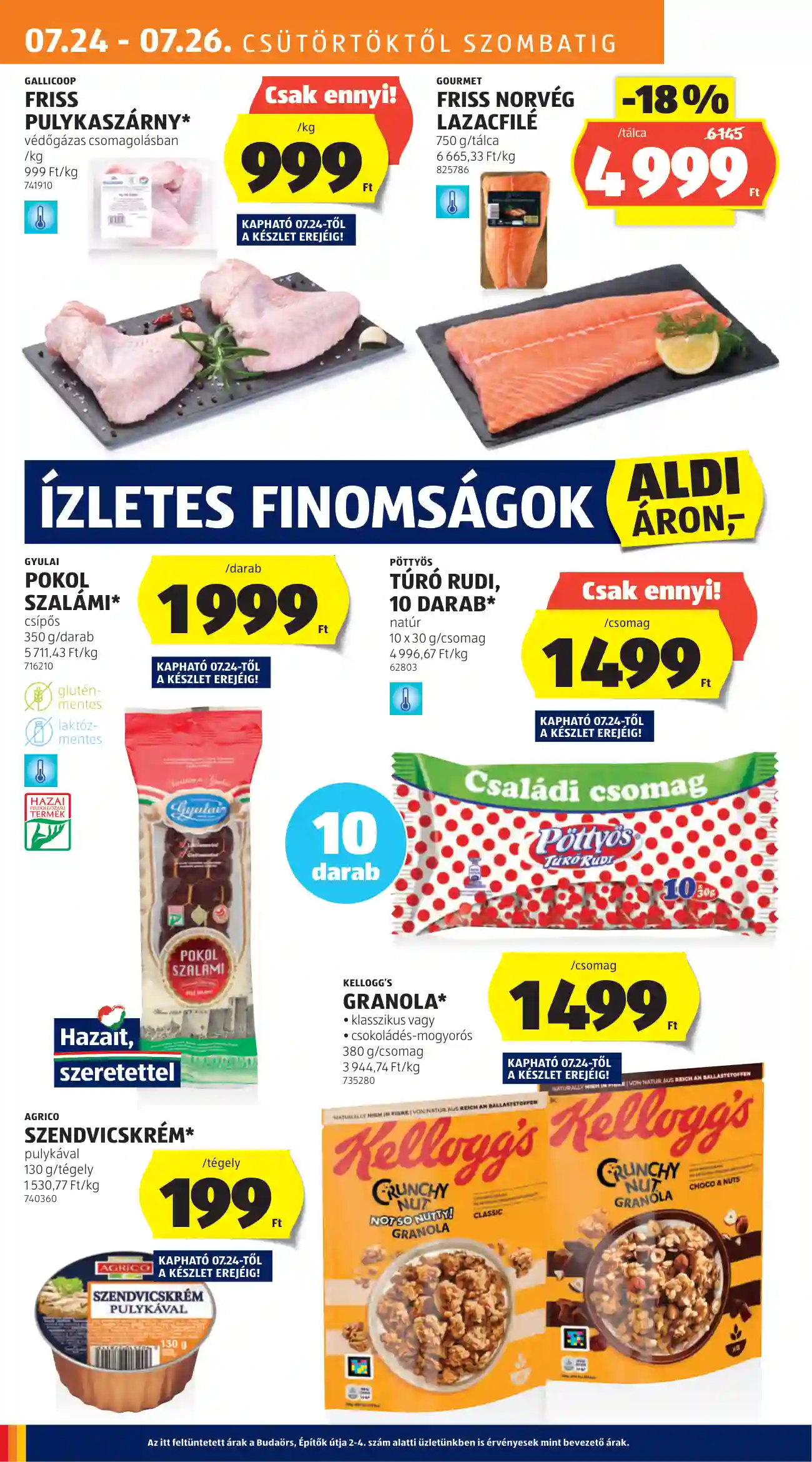 Aldi akciós újság 30. hét (6 oldal)