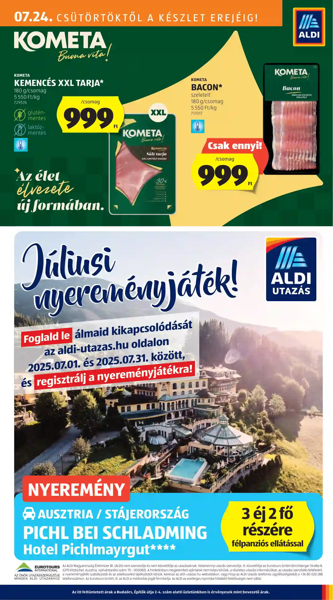 Aldi akciós újság 30. hét (7 oldal)