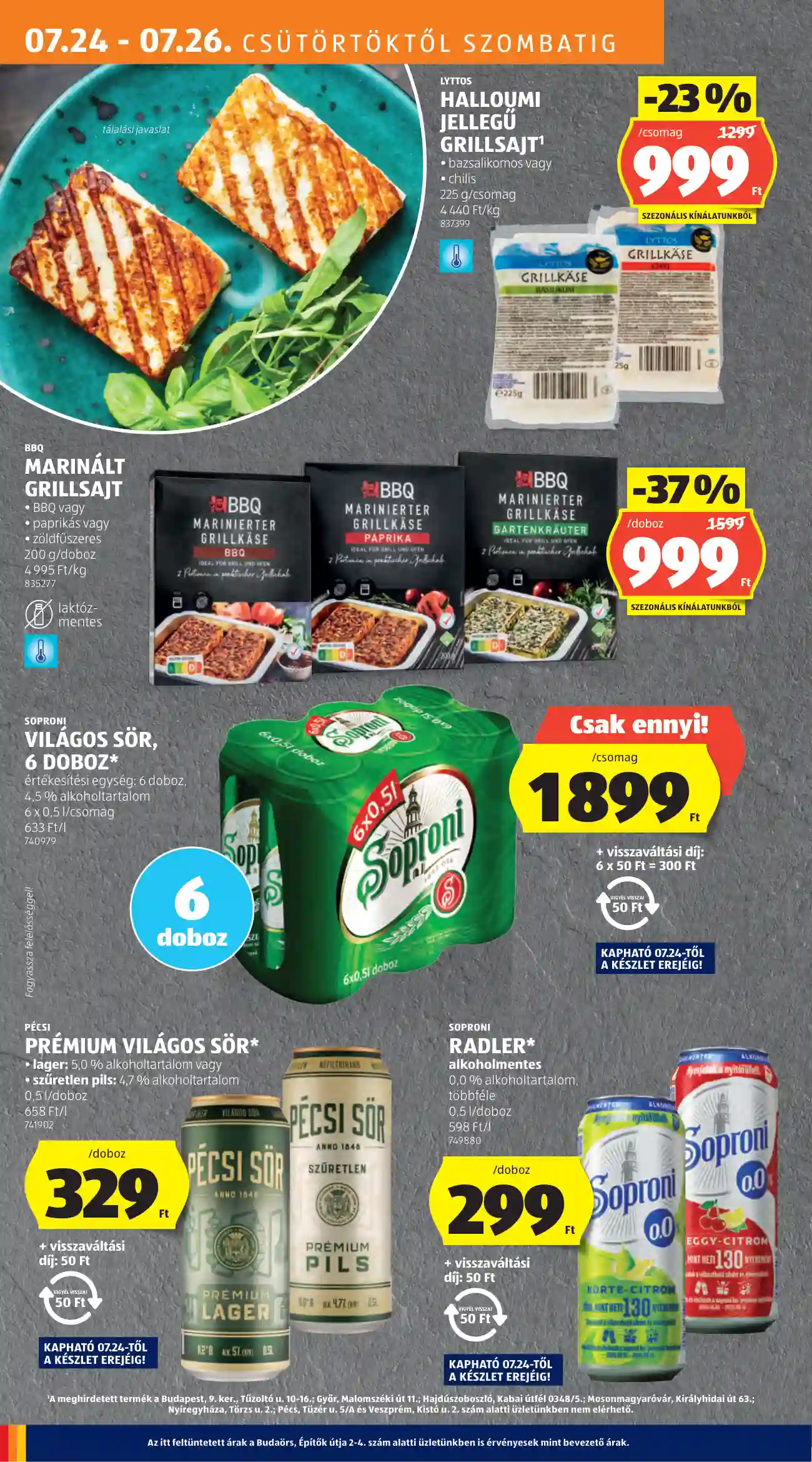 Aldi akciós újság 30. hét (10 oldal)