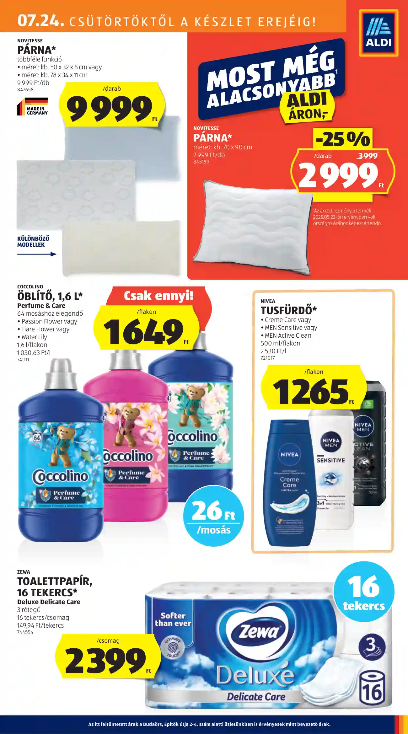 Aldi akciós újság 30. hét (16 oldal)