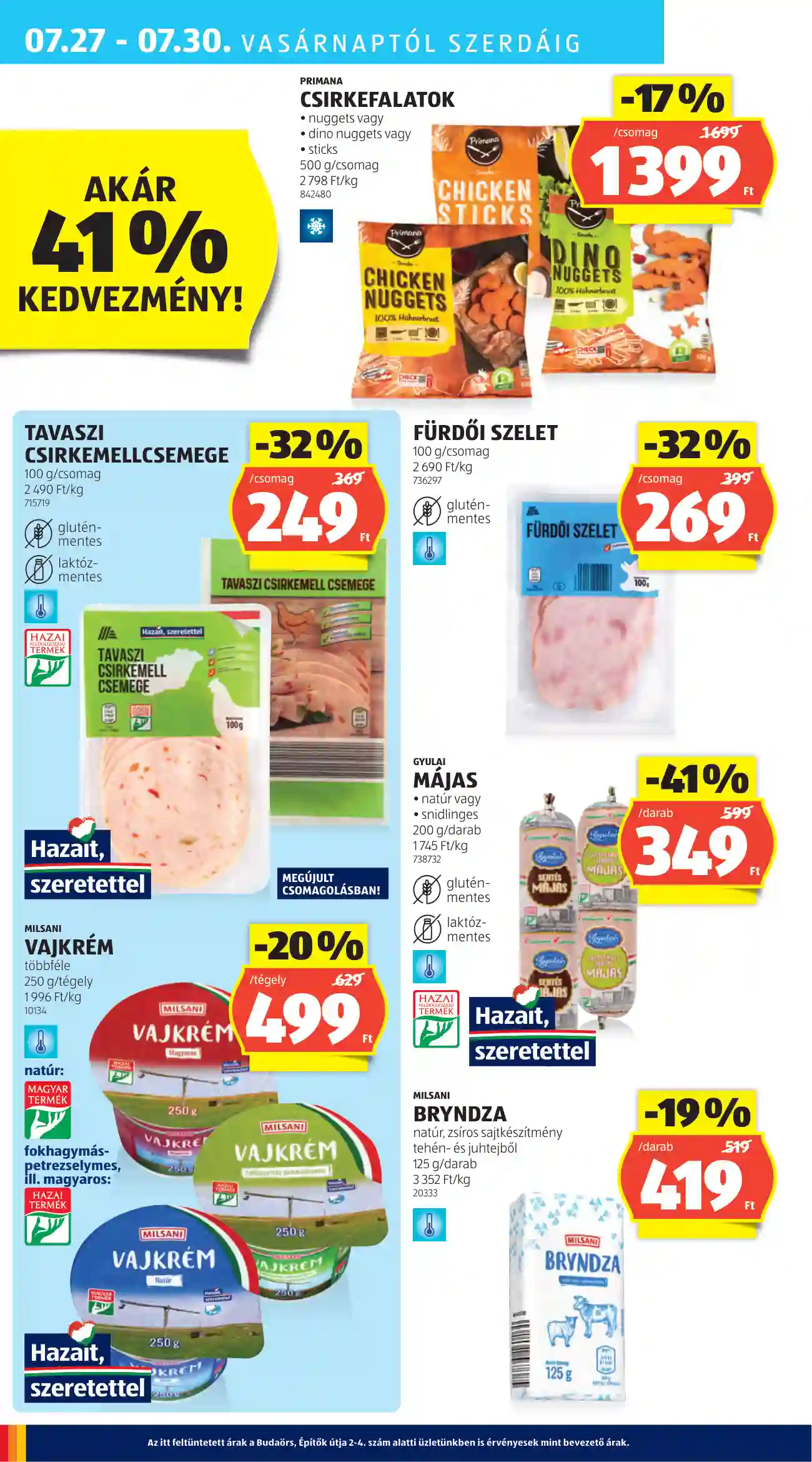 Aldi akciós újság 30. hét (21 oldal)