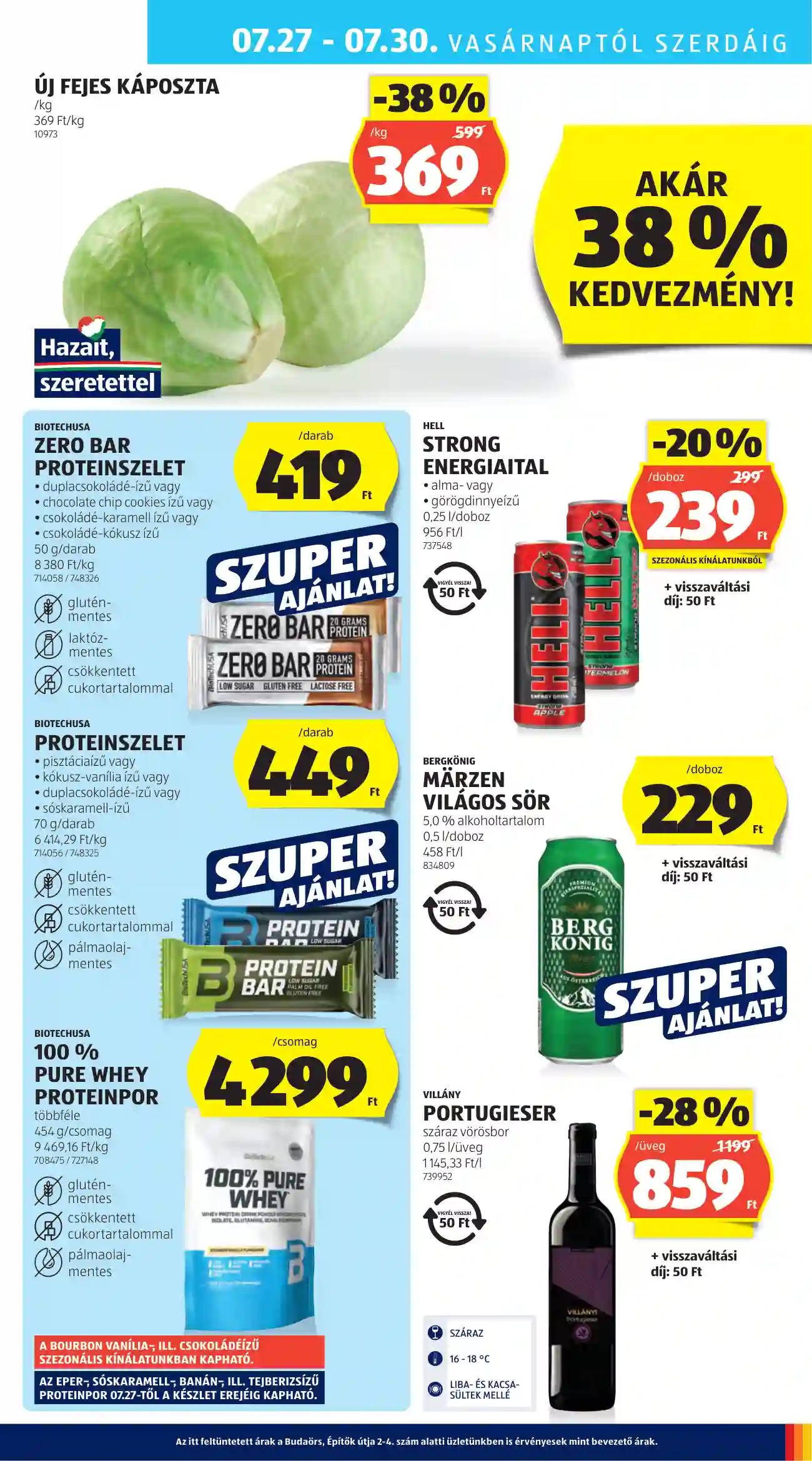 Aldi akciós újság 30. hét (25 oldal)