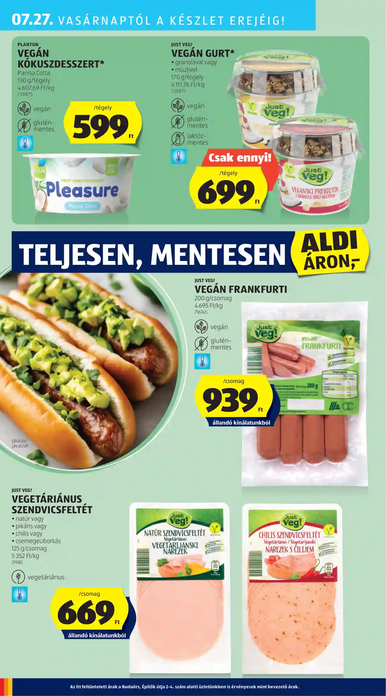 Aldi akciós újság 30. hét (28 oldal)