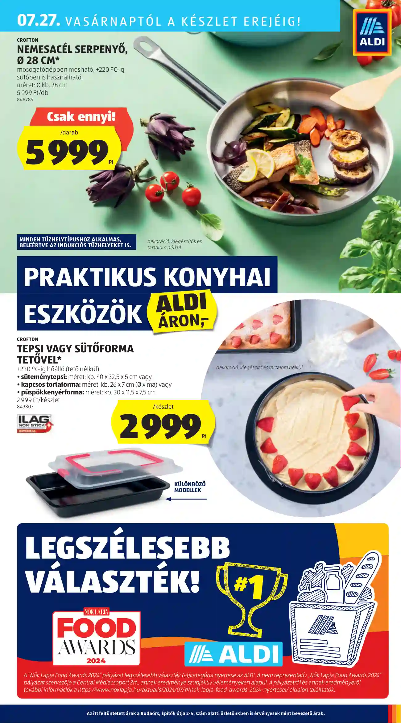 Aldi akciós újság 30. hét (33 oldal)