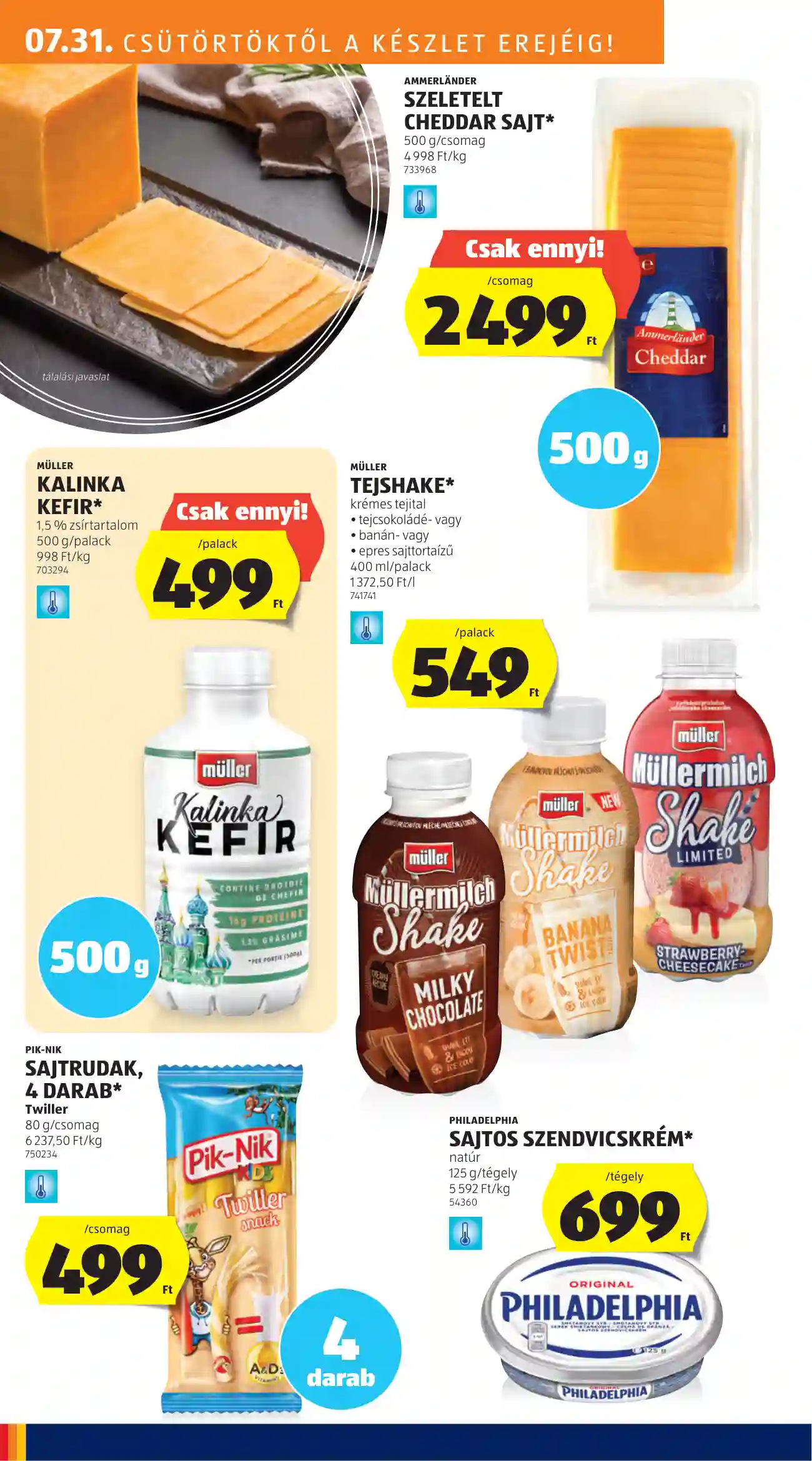 Aldi akciós újság 31. hét (6 oldal)