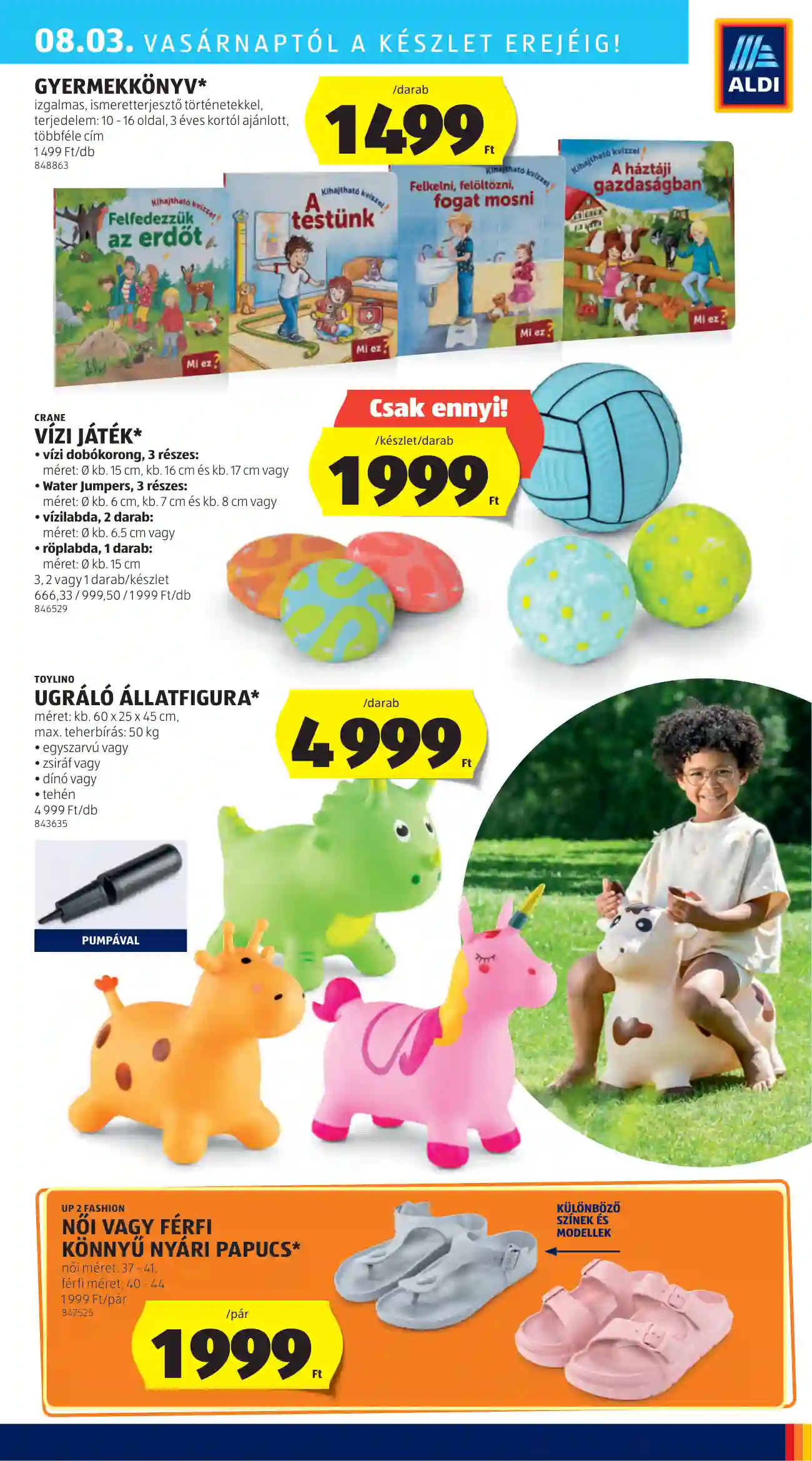 Aldi akciós újság 31. hét (38 oldal)