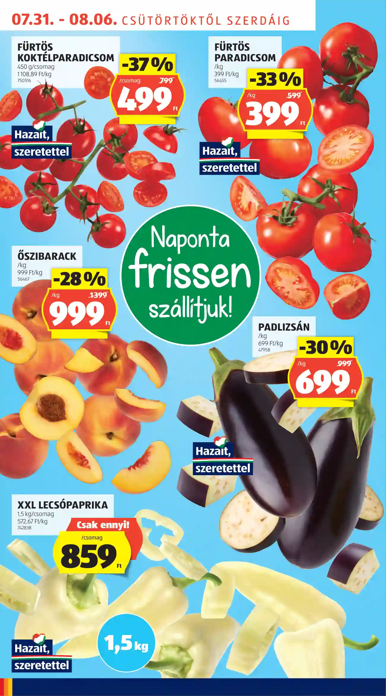 Aldi akciós újság 31. hét (46 oldal)