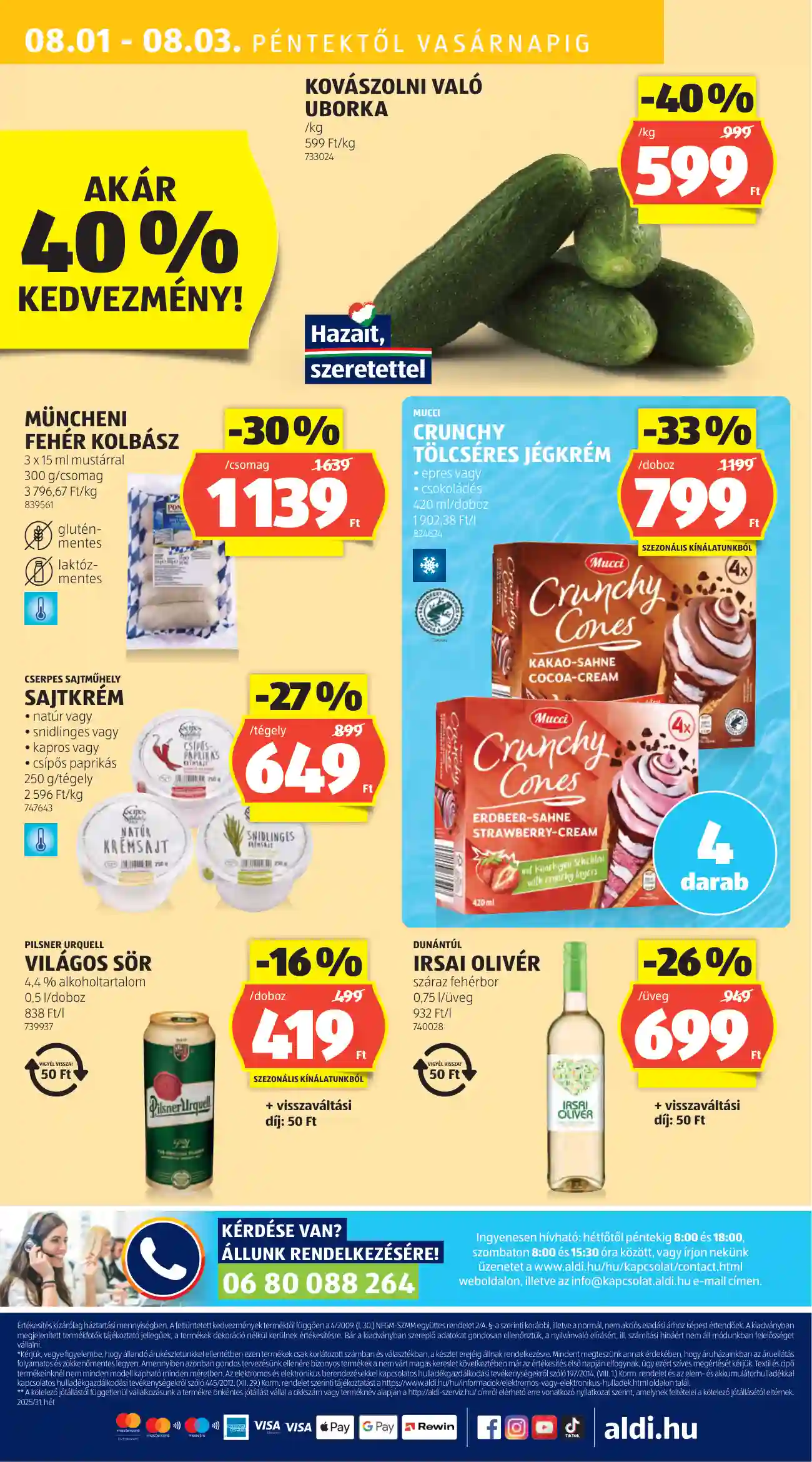 Aldi akciós újság 31. hét (50 oldal)