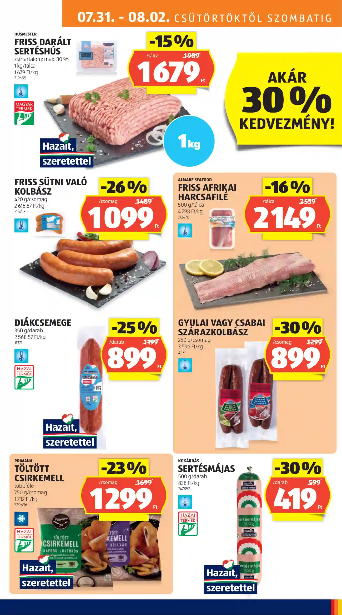 Aldi akciós újság 31. hét (53 oldal)
