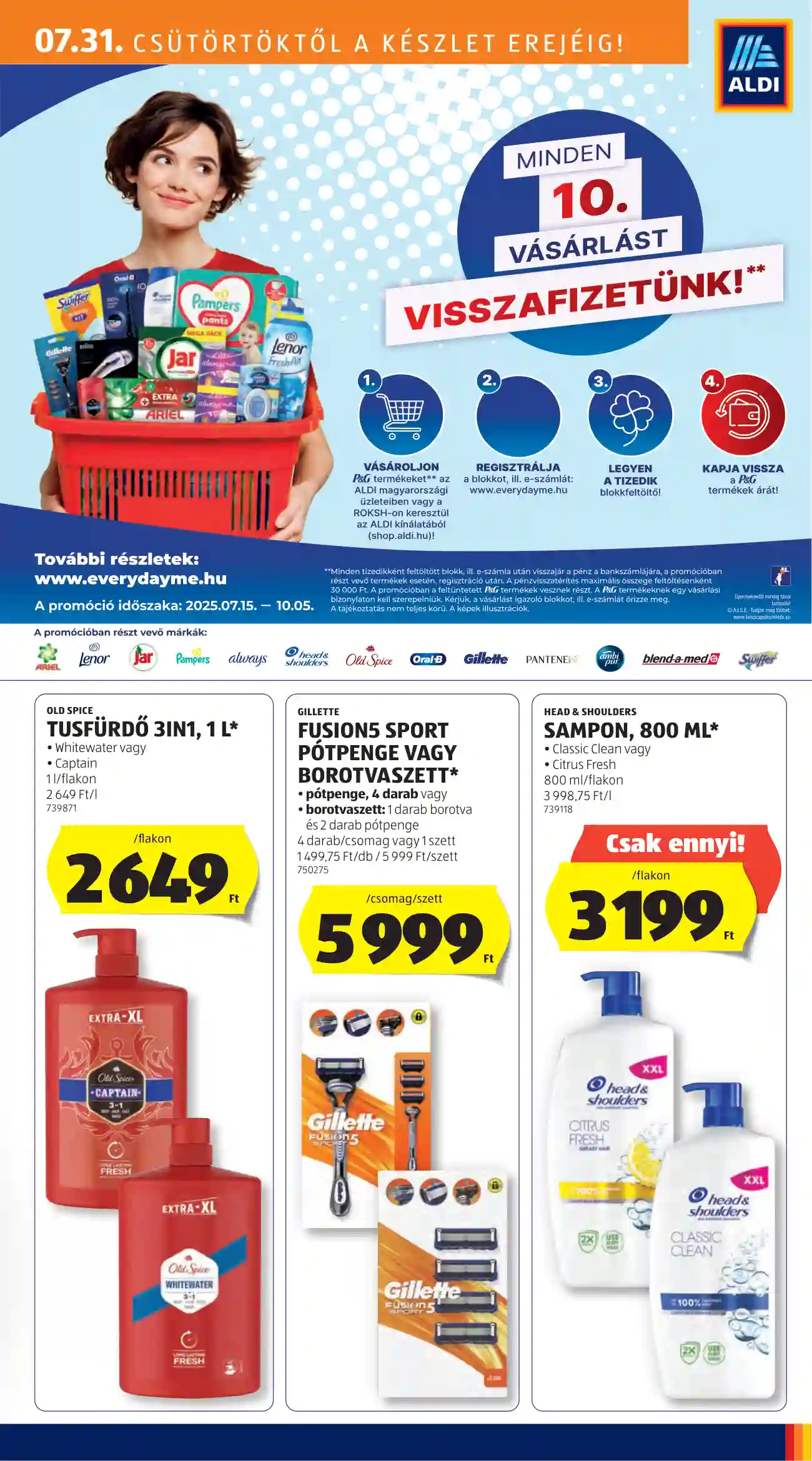 Aldi akciós újság 31. hét (18 oldal)