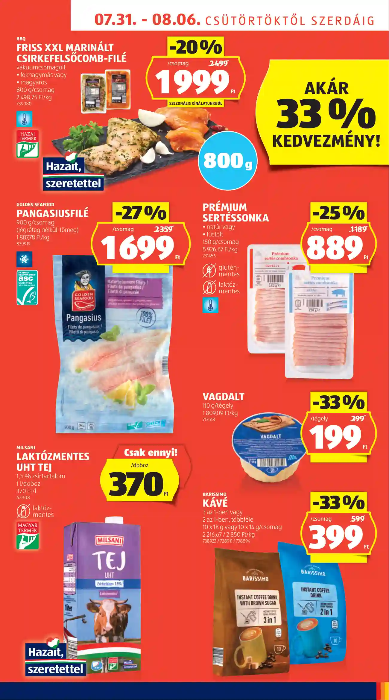 Aldi akciós újság 31. hét (52 oldal)