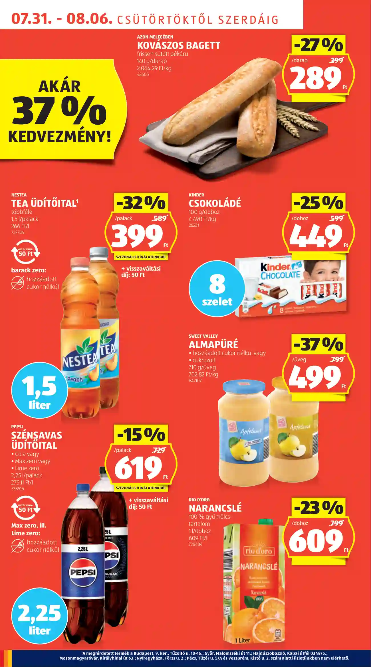 Aldi akciós újság 31. hét (53 oldal)