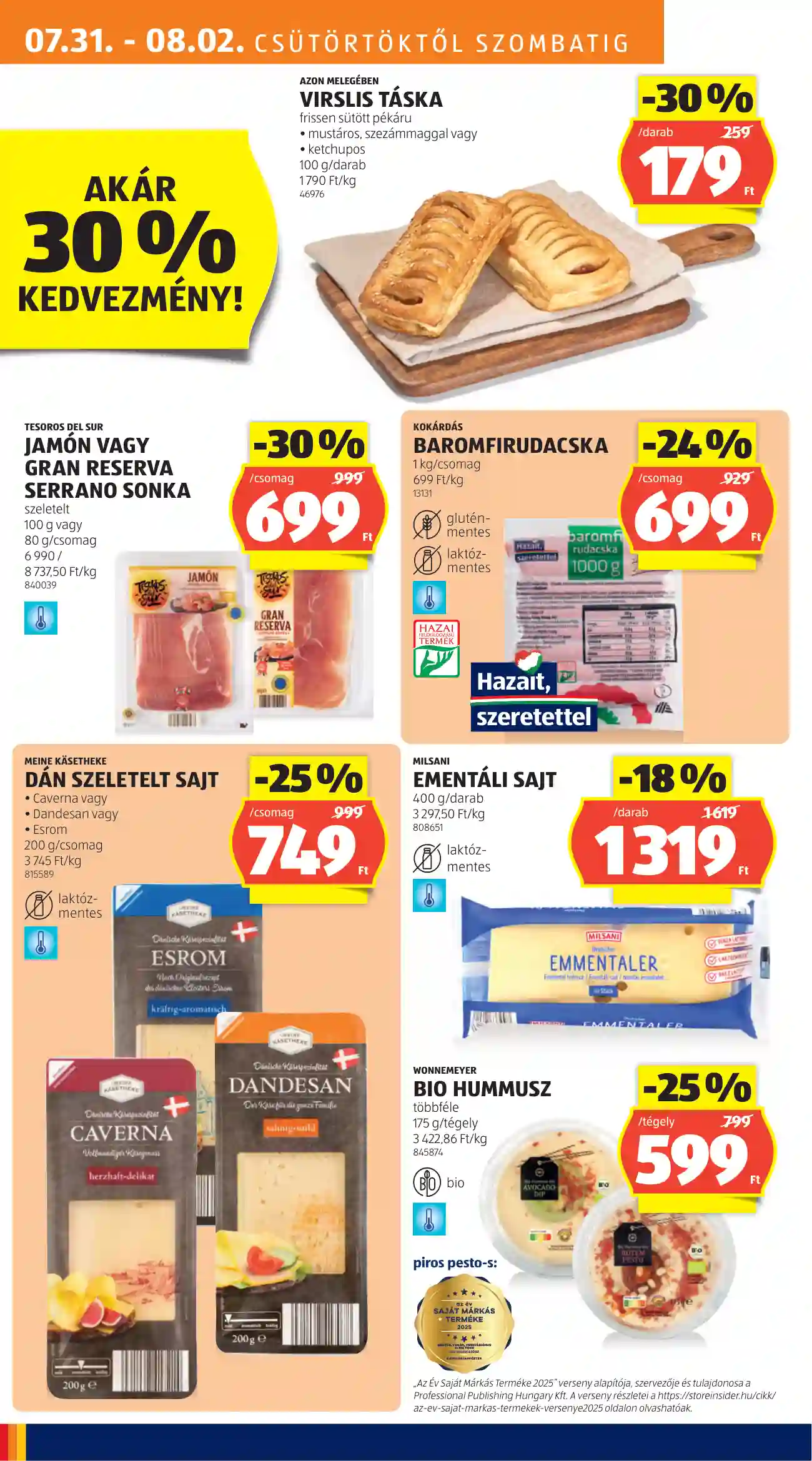 Aldi akciós újság 31. hét (55 oldal)