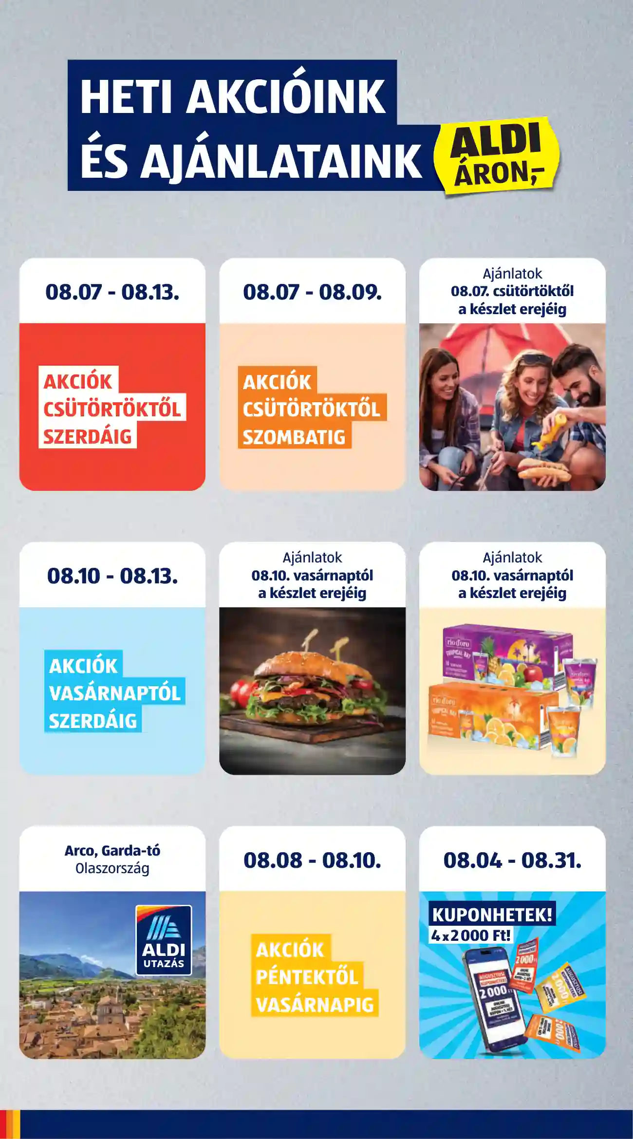 Aldi akciós újság 32. hét (2 oldal)
