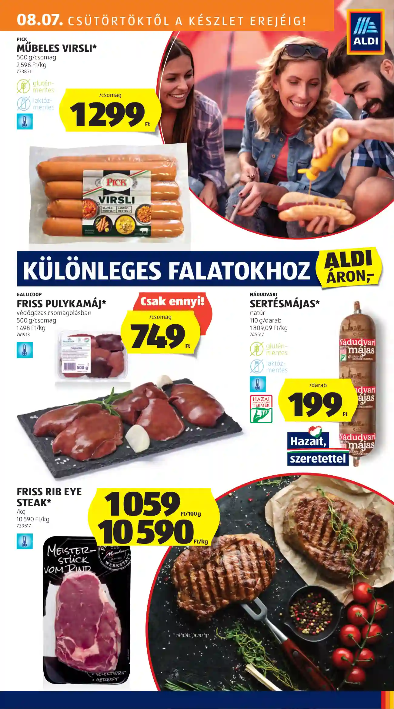 Aldi akciós újság 32. hét (7 oldal)