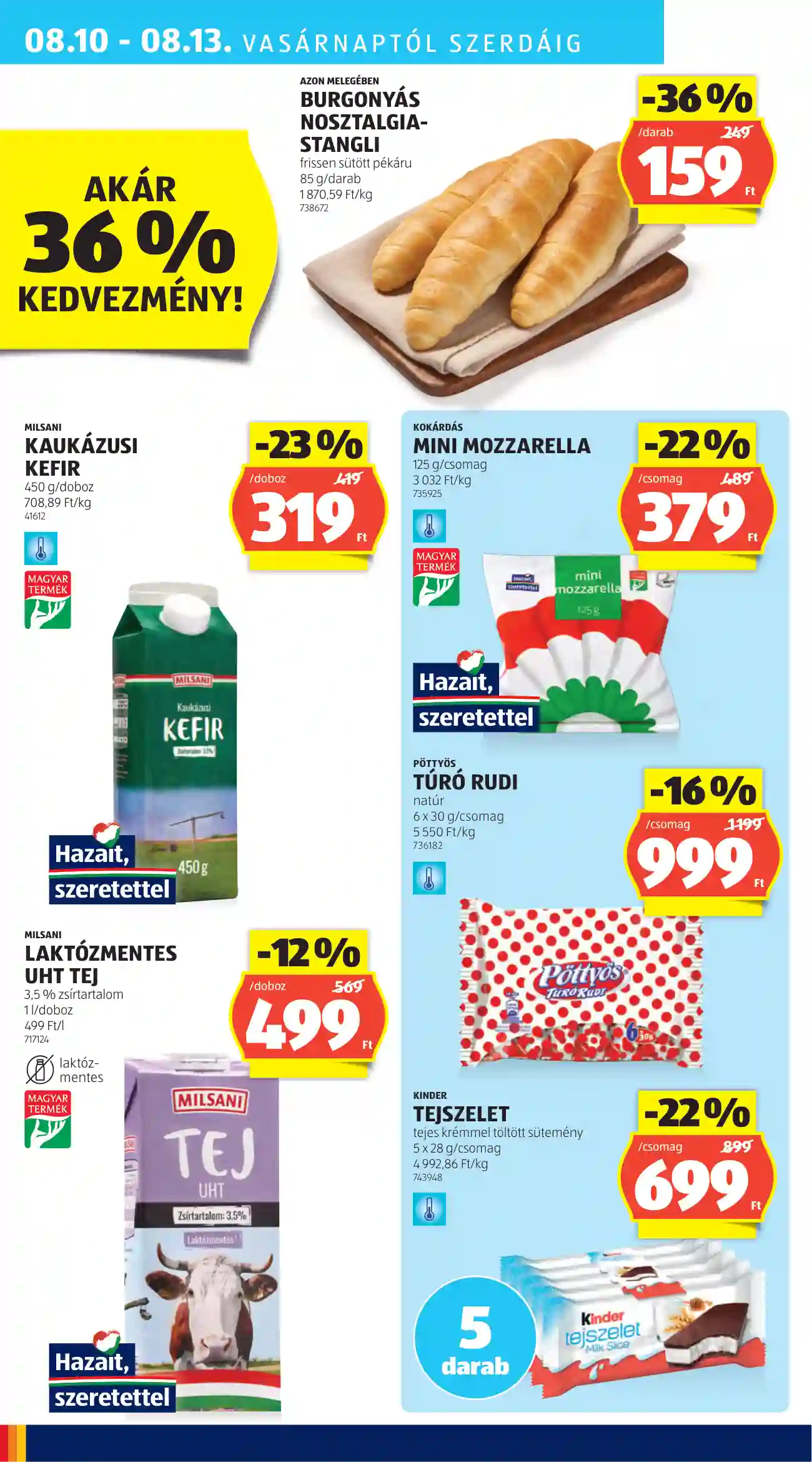 Aldi akciós újság 32. hét (23 oldal)