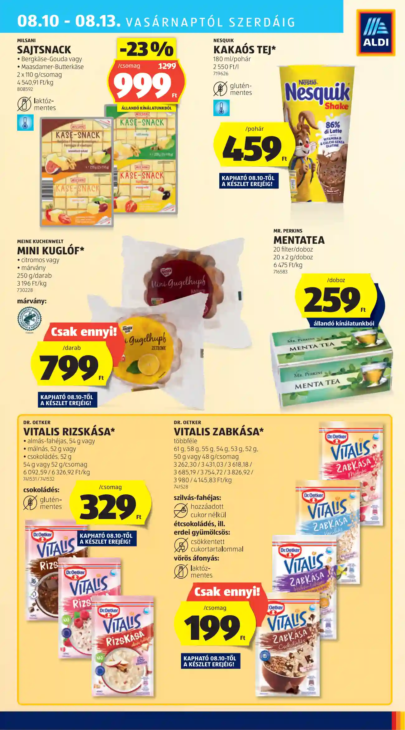 Aldi akciós újság 32. hét (36 oldal)