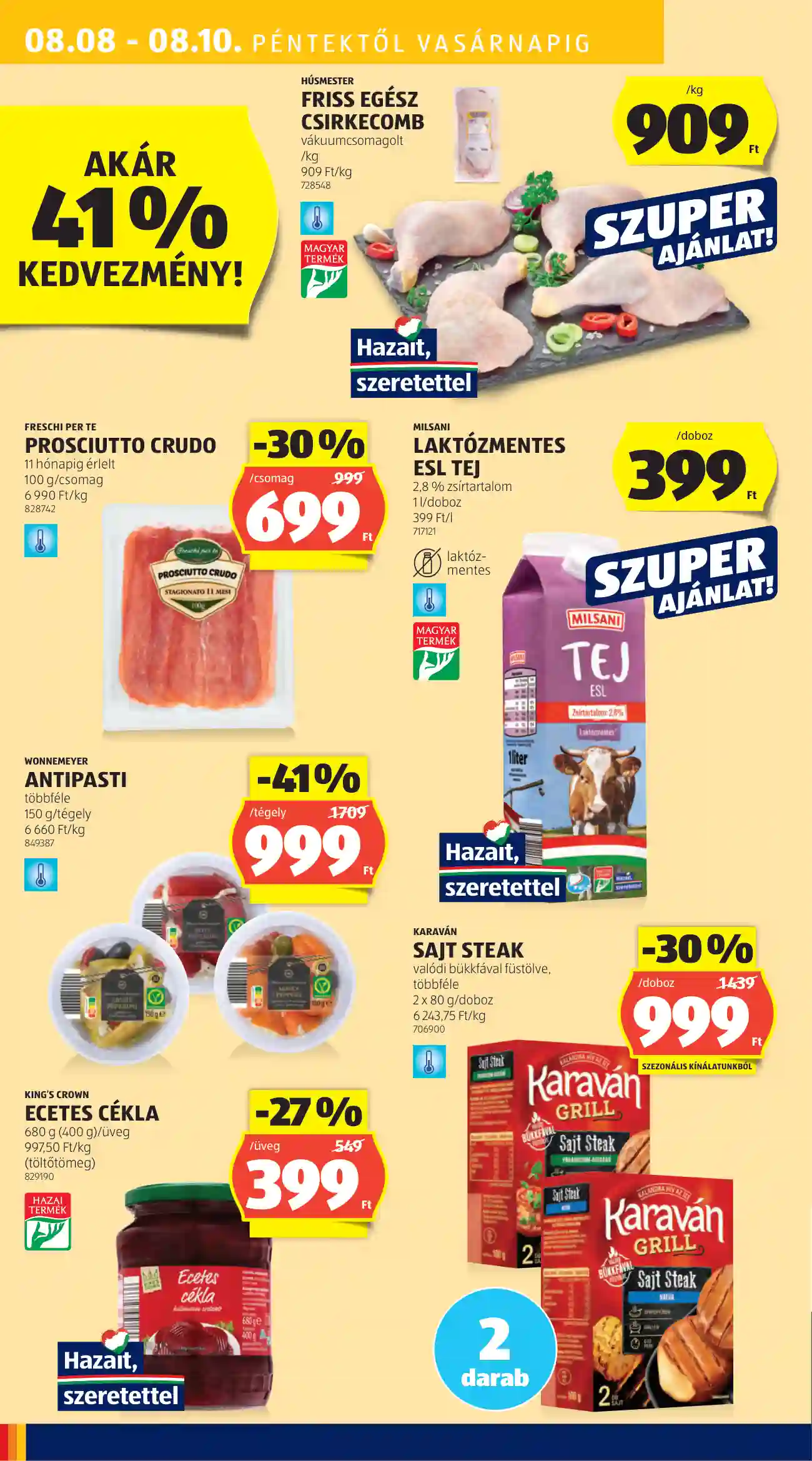 Aldi akciós újság 32. hét (45 oldal)