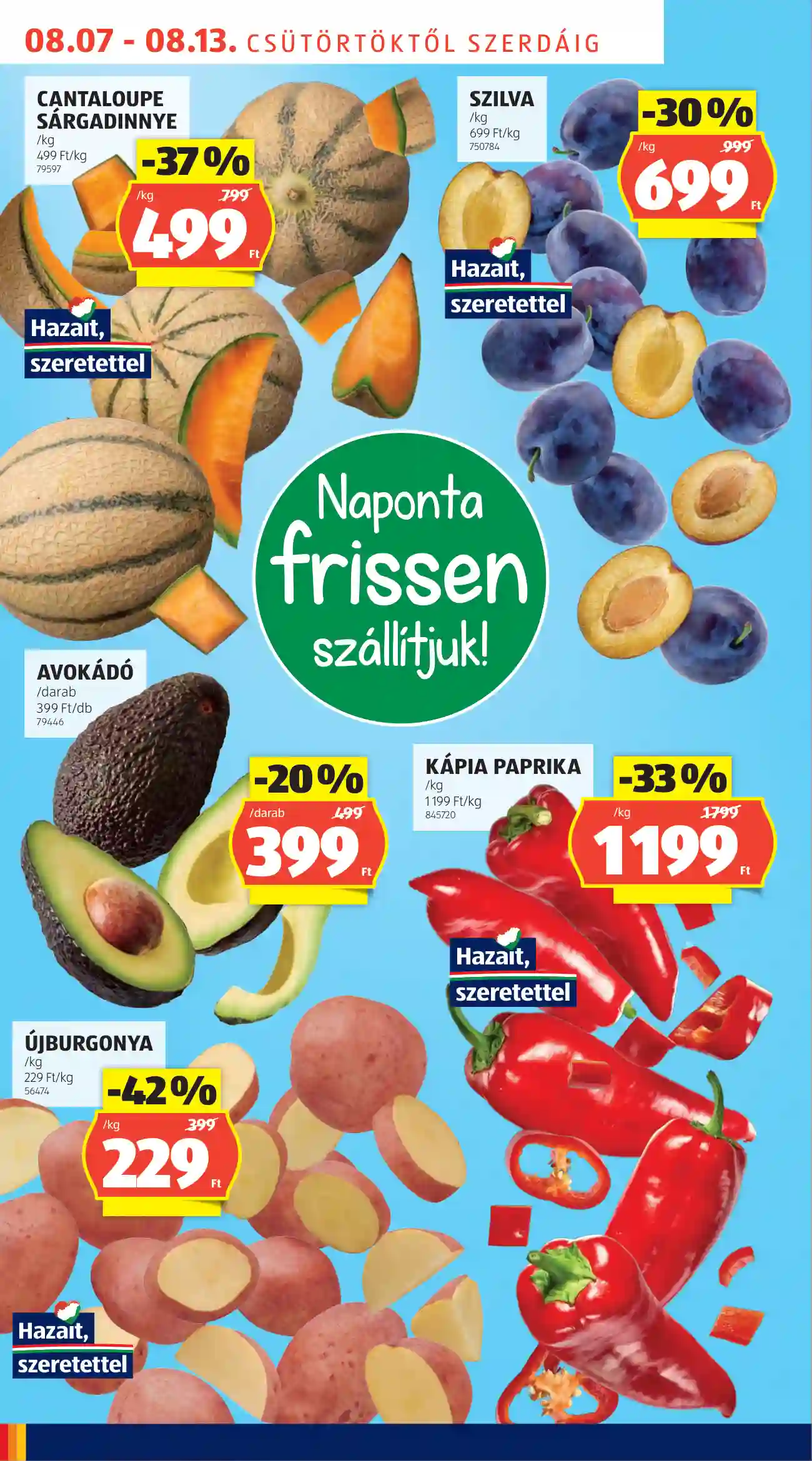 Aldi akciós újság 32. hét (50 oldal)