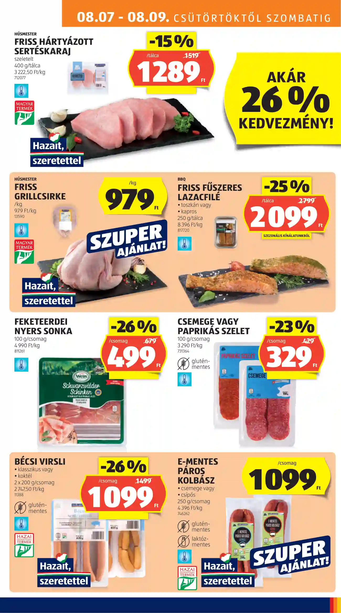 Aldi akciós újság 32. hét (3 oldal)