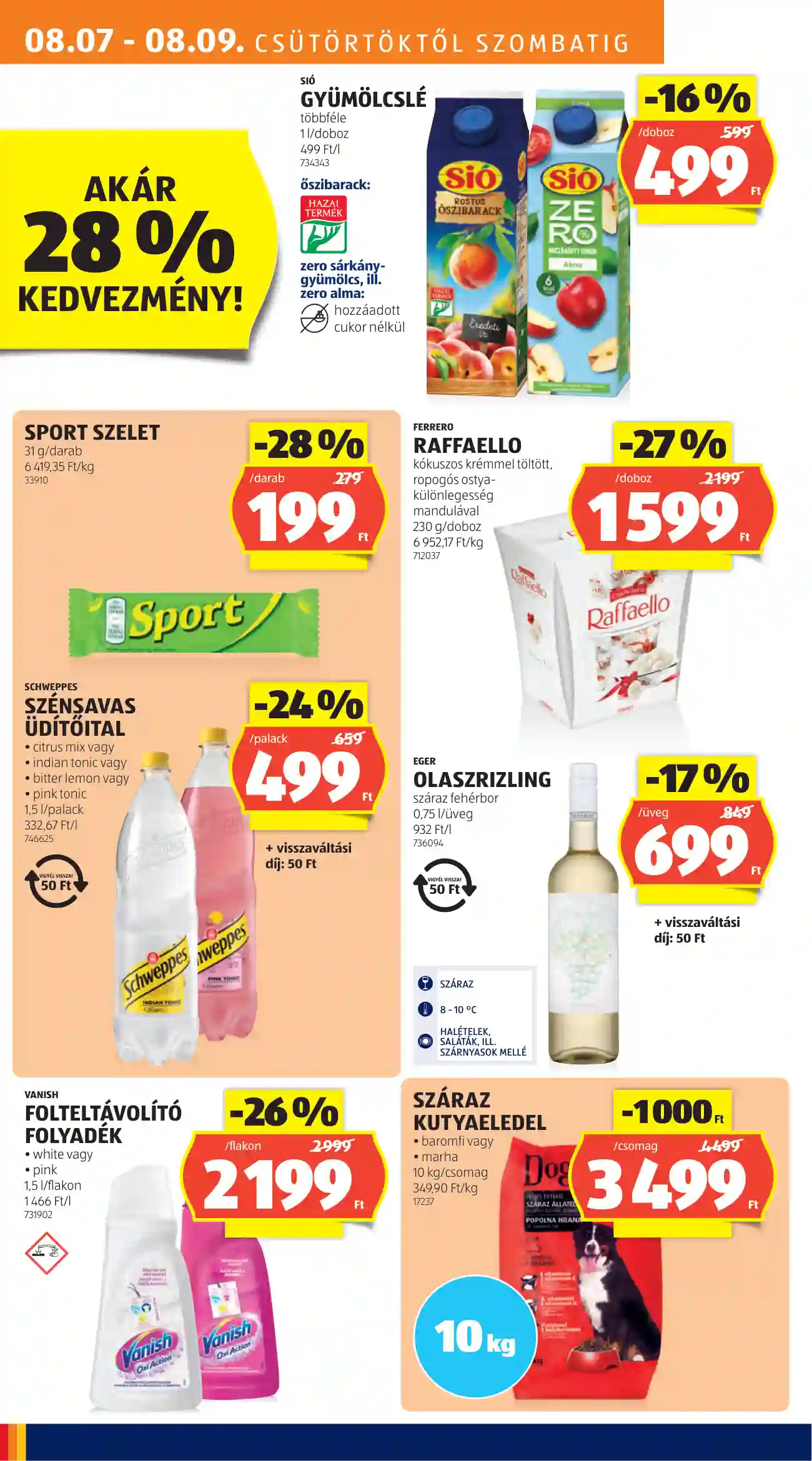Aldi akciós újság 32. hét (6 oldal)