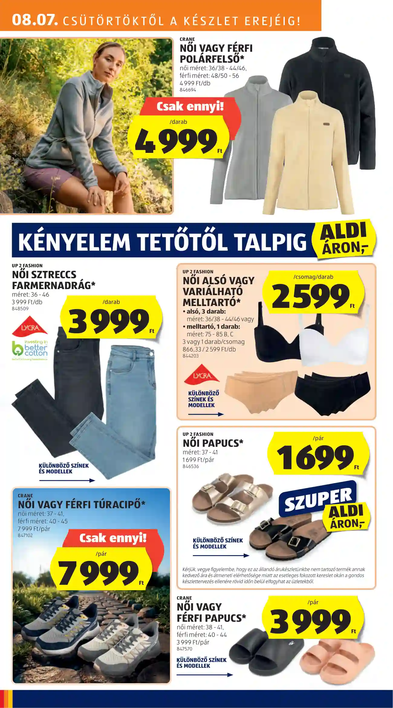 Aldi akciós újság 32. hét (15 oldal)