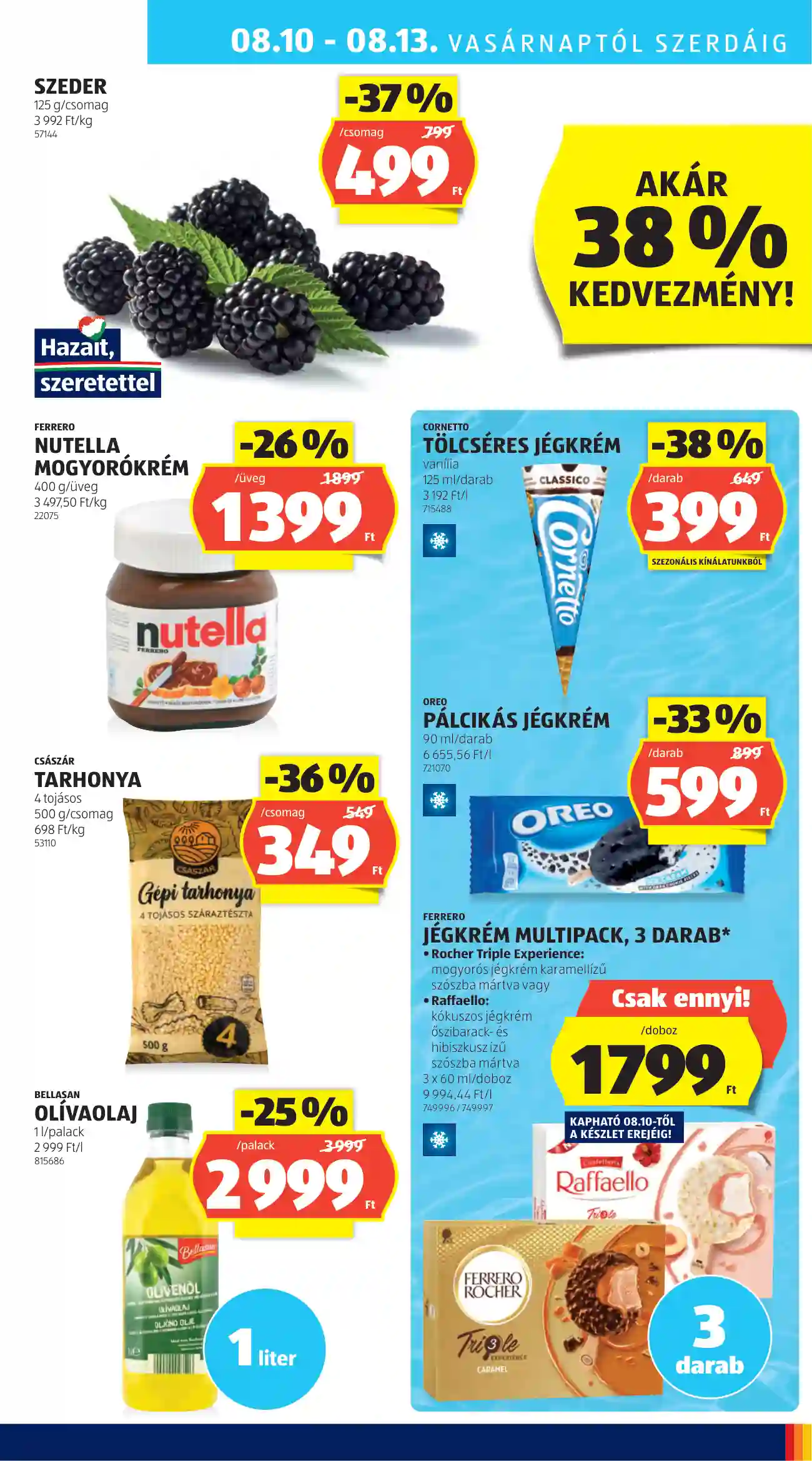 Aldi akciós újság 32. hét (25 oldal)