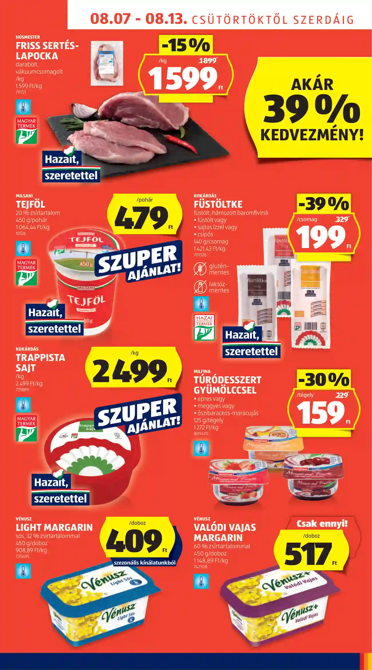 Aldi akciós újság 32. hét (51 oldal)