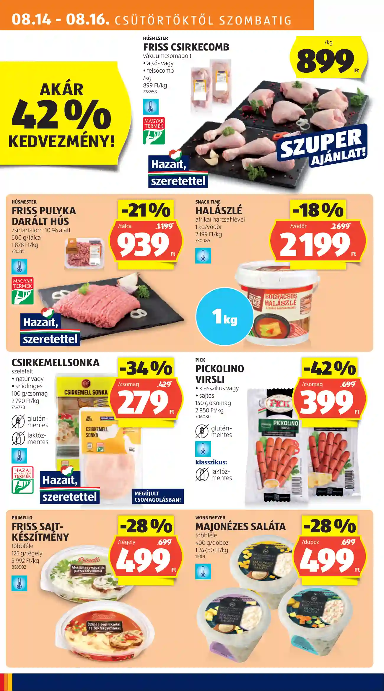 Aldi akciós újság 33. hét (4 oldal)