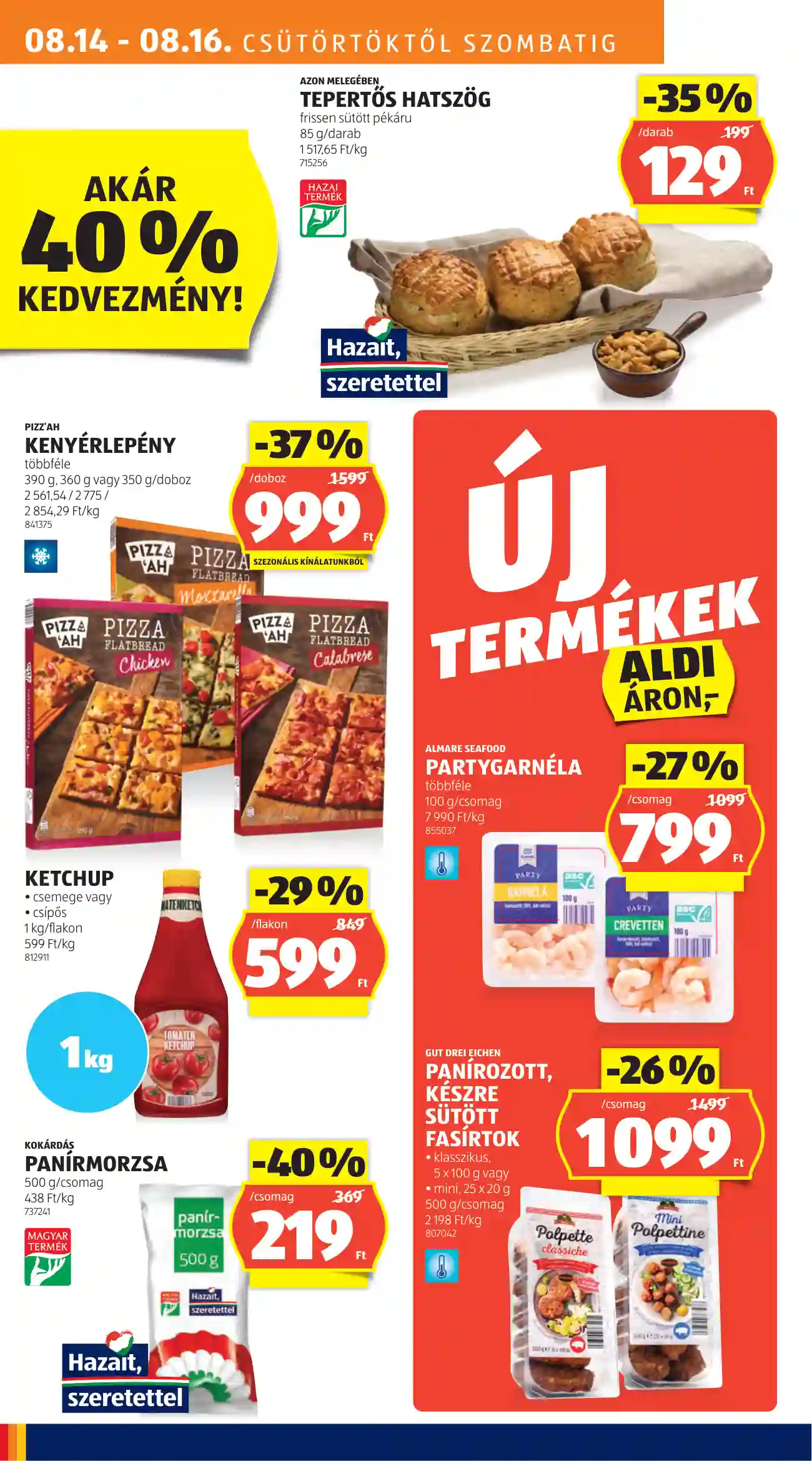 Aldi akciós újság 33. hét (6 oldal)