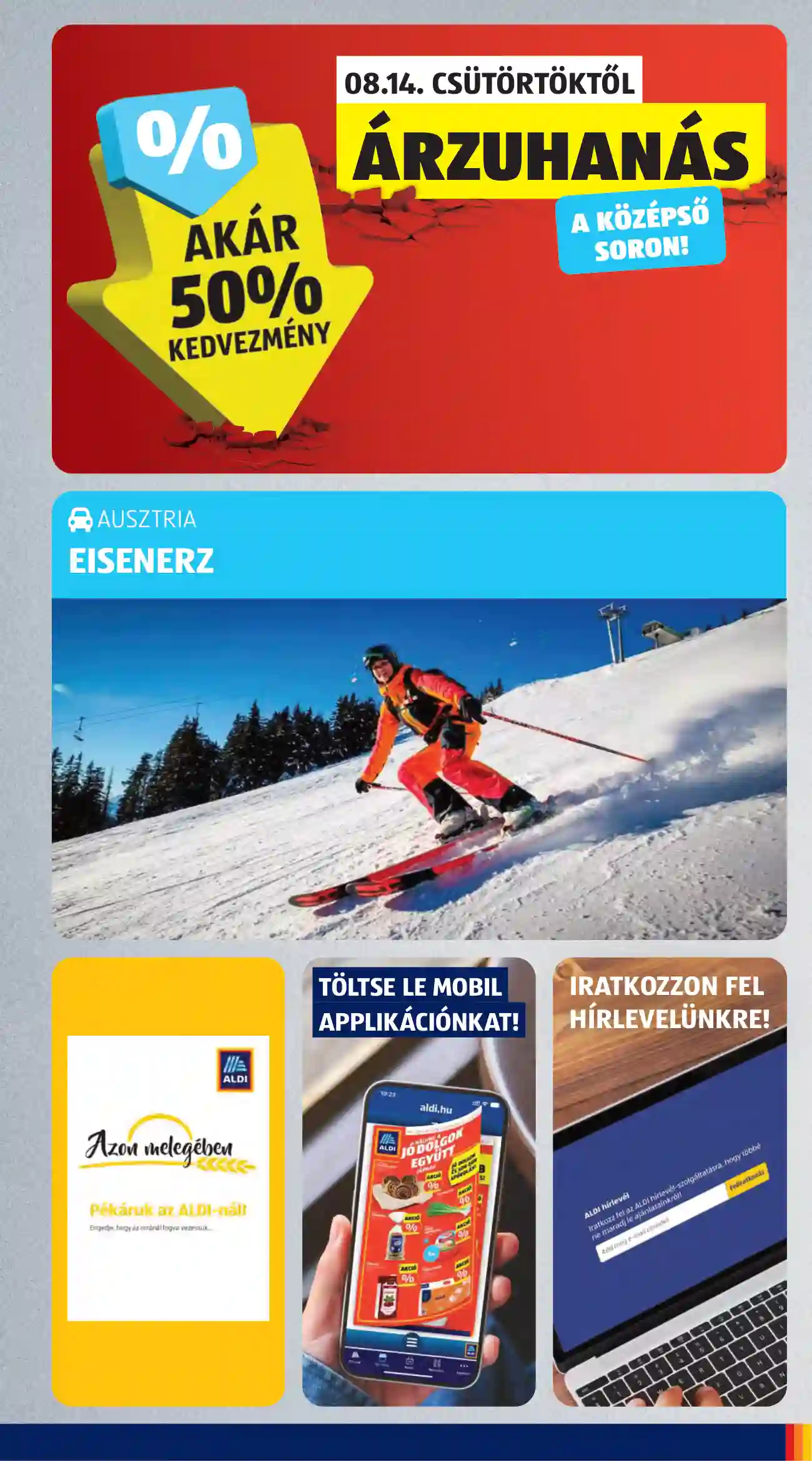 Aldi akciós újság 33. hét (13 oldal)
