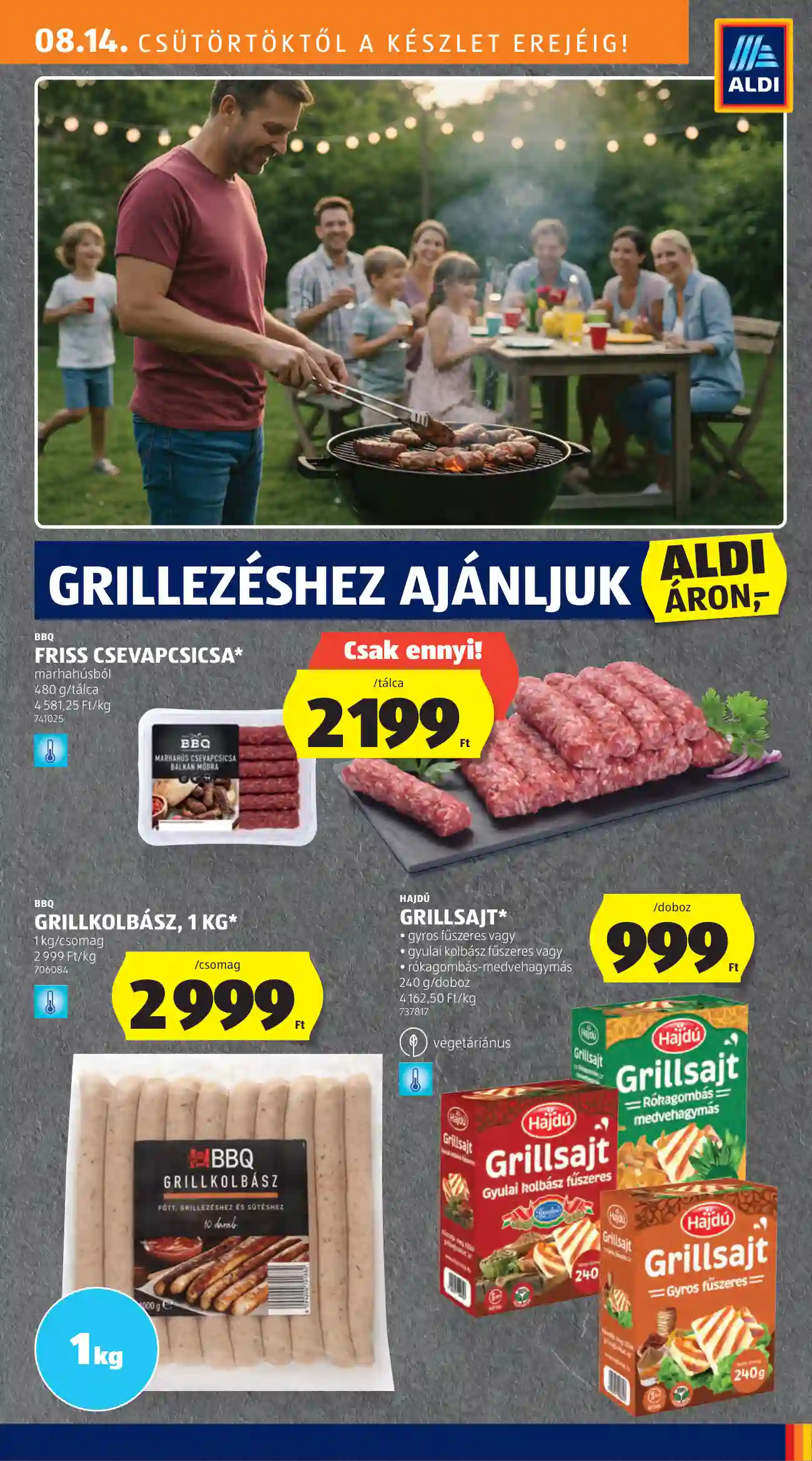 Aldi akciós újság 33. hét (14 oldal)