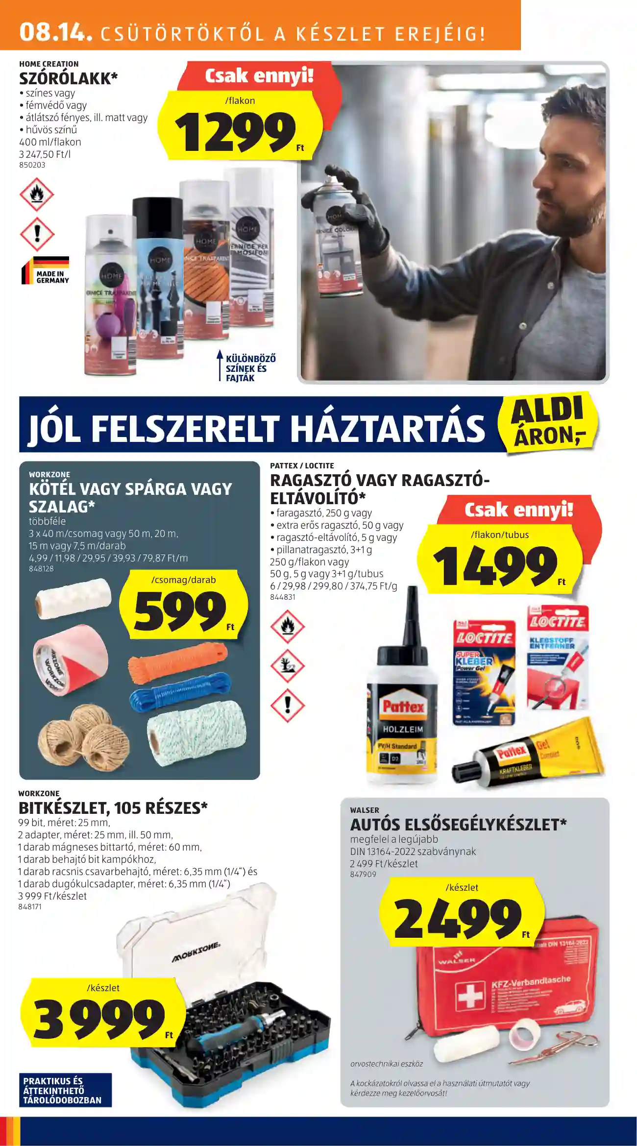 Aldi akciós újság 33. hét (17 oldal)