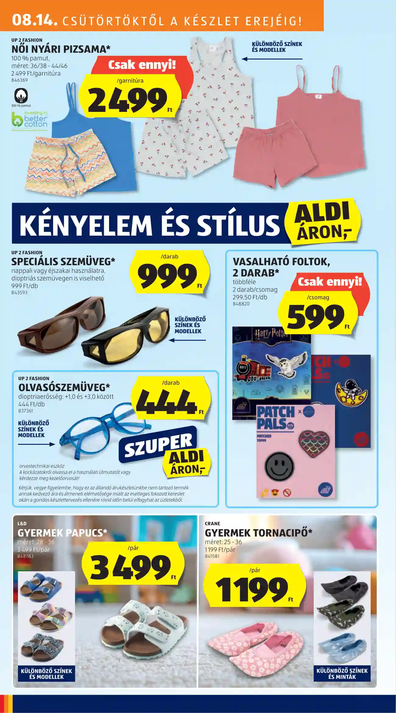 Aldi akciós újság 33. hét (19 oldal)