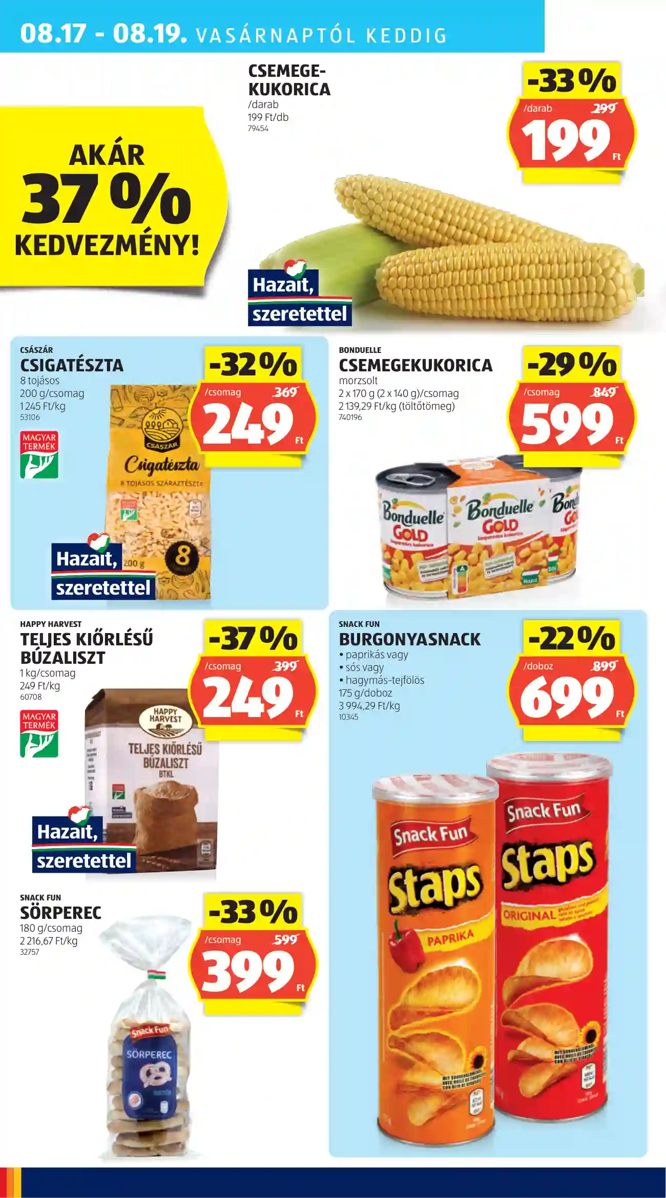 Aldi akciós újság 33. hét (26 oldal)