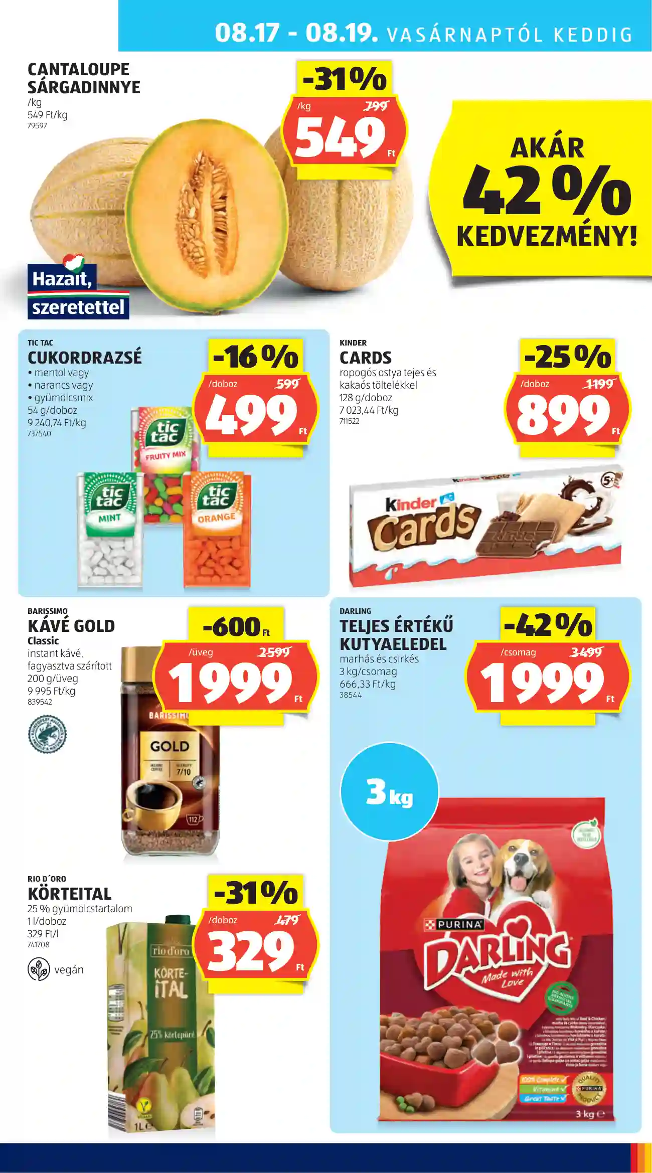 Aldi akciós újság 33. hét (27 oldal)