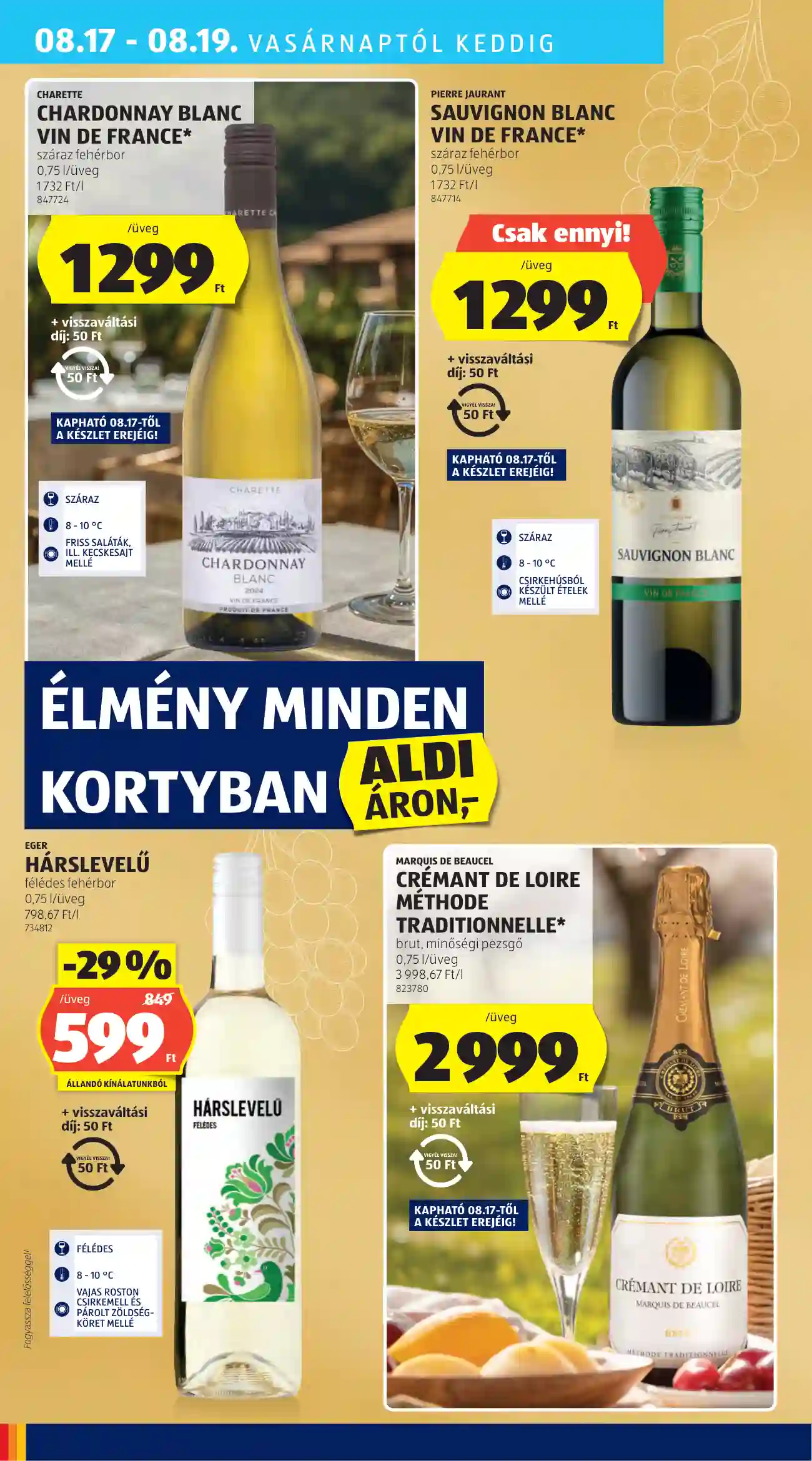 Aldi akciós újság 33. hét (30 oldal)