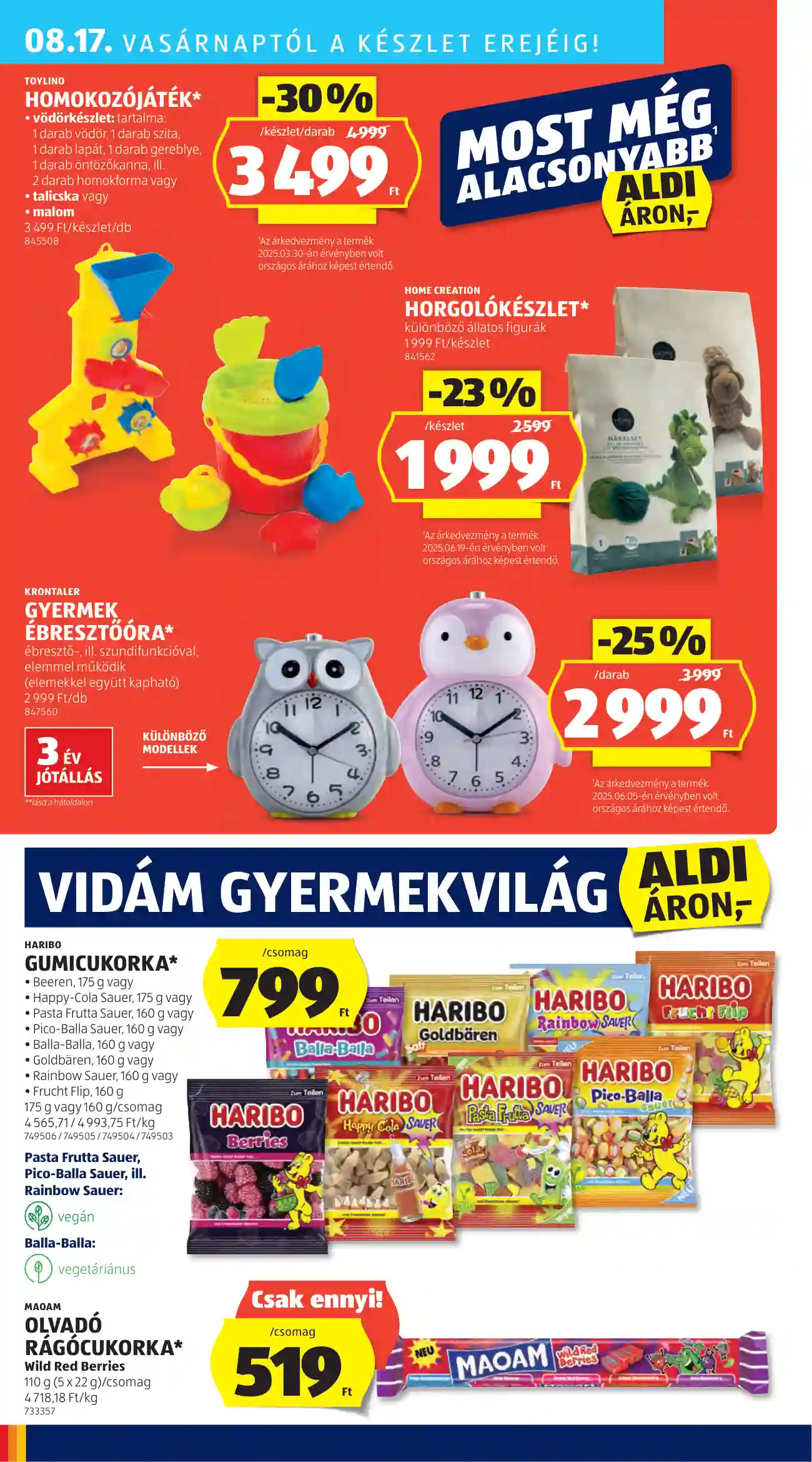 Aldi akciós újság 33. hét (37 oldal)