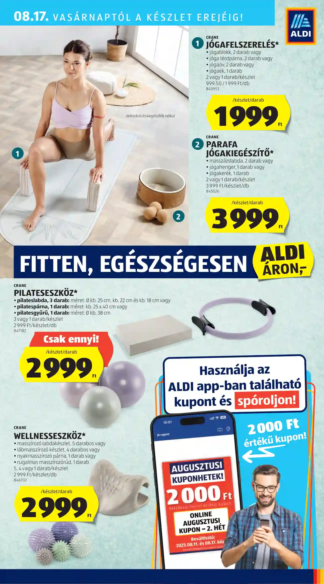 Aldi akciós újság 33. hét (40 oldal)