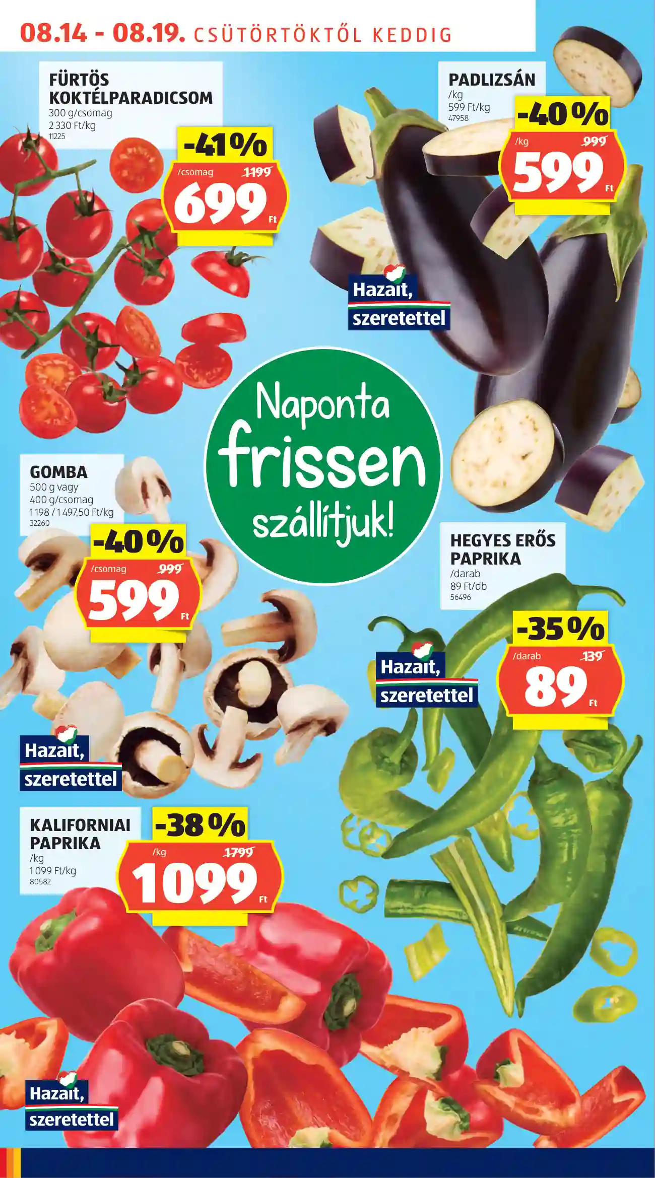Aldi akciós újság 33. hét (46 oldal)