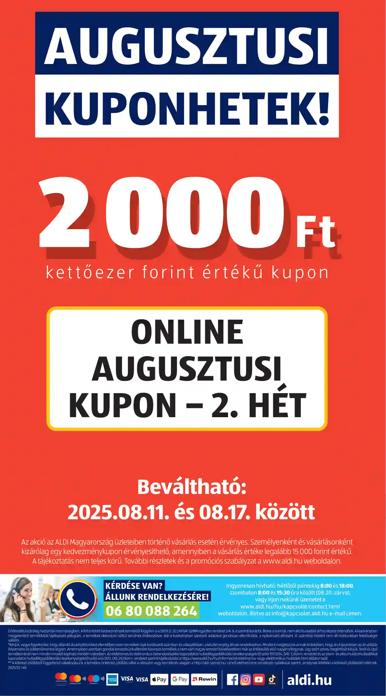 Aldi akciós újság 33. hét (48 oldal)