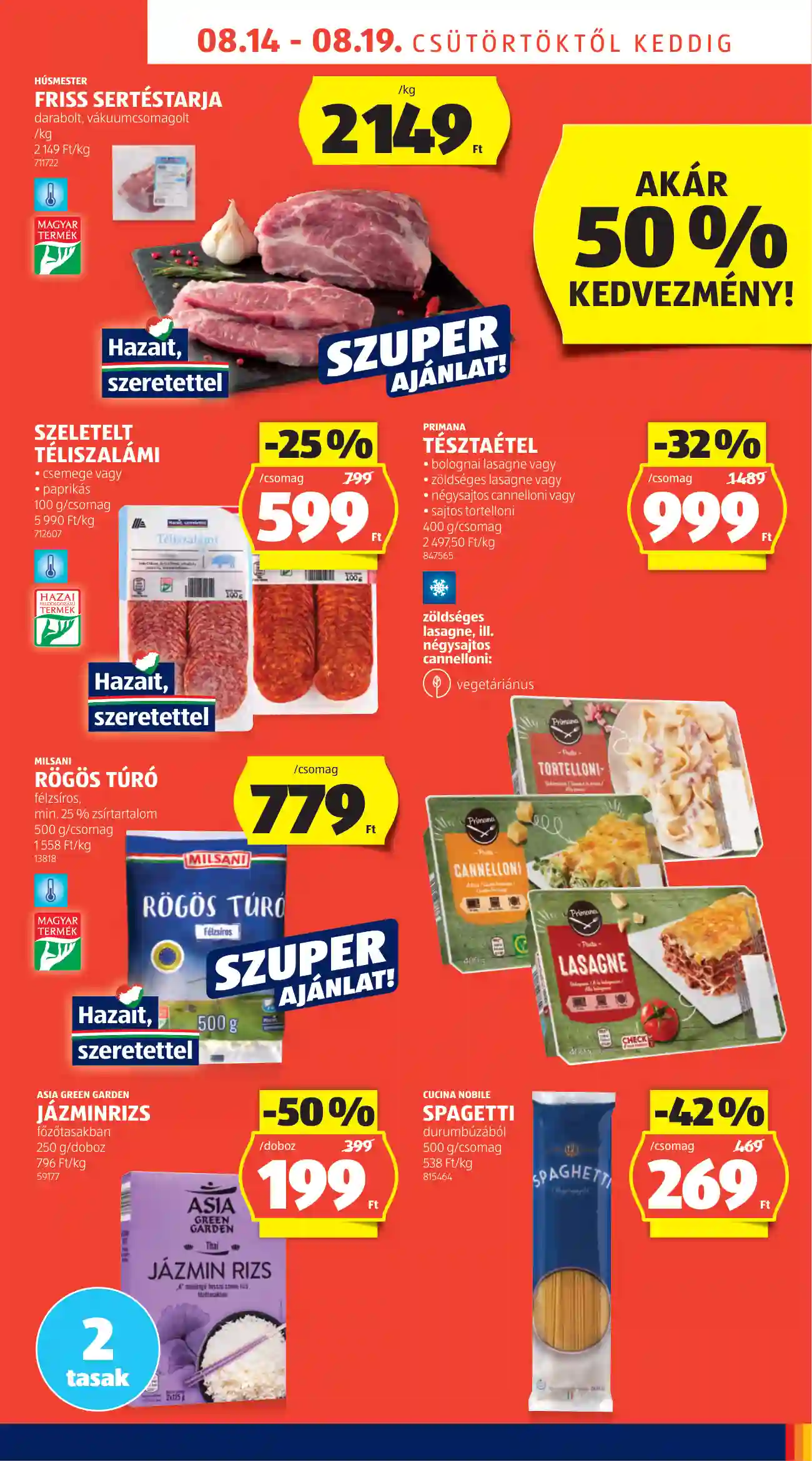 Aldi akciós újság 33. hét (49 oldal)