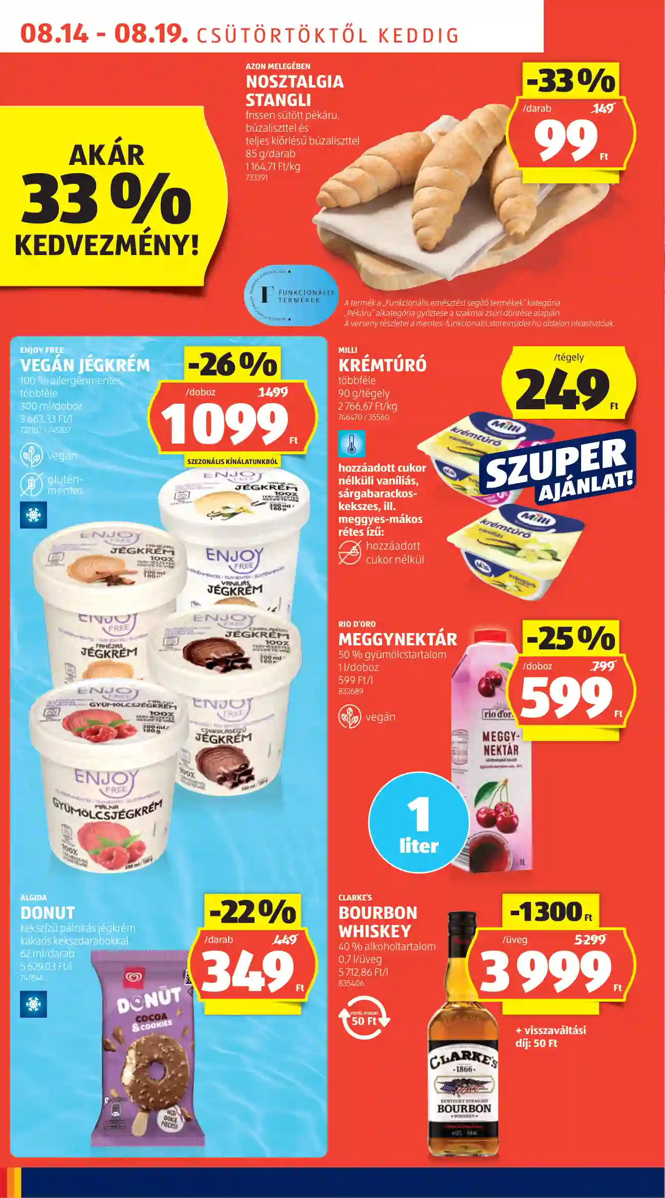 Aldi akciós újság 33. hét (50 oldal)