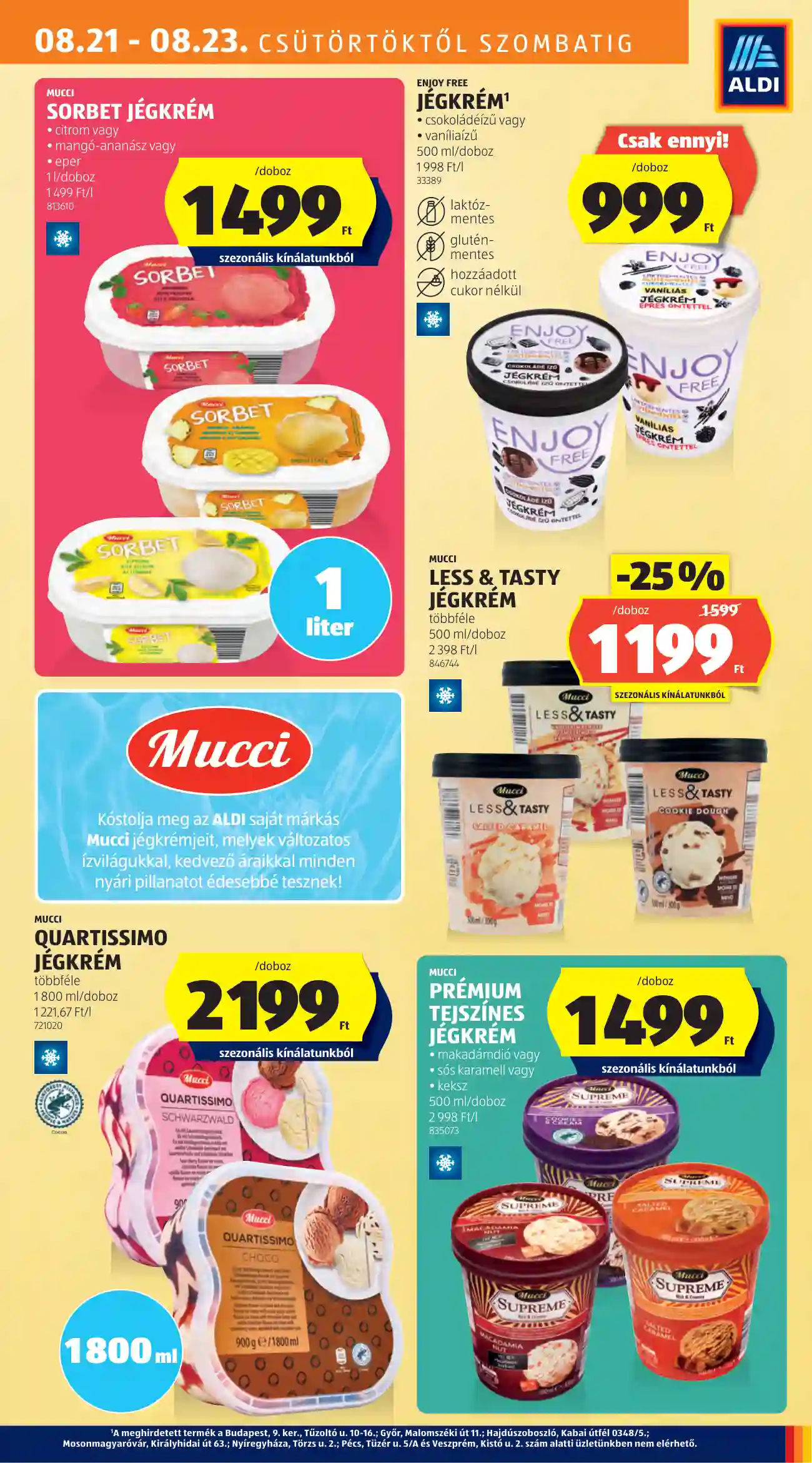 Aldi akciós újság 34. hét (11 oldal)